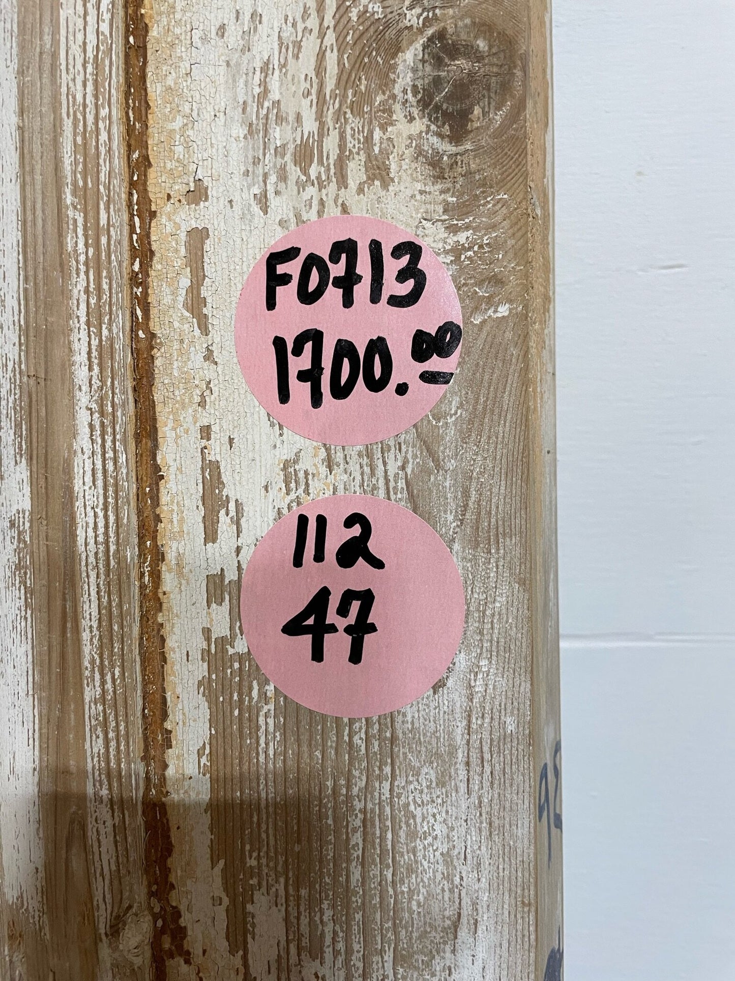 Antique French door (112x47) F0713