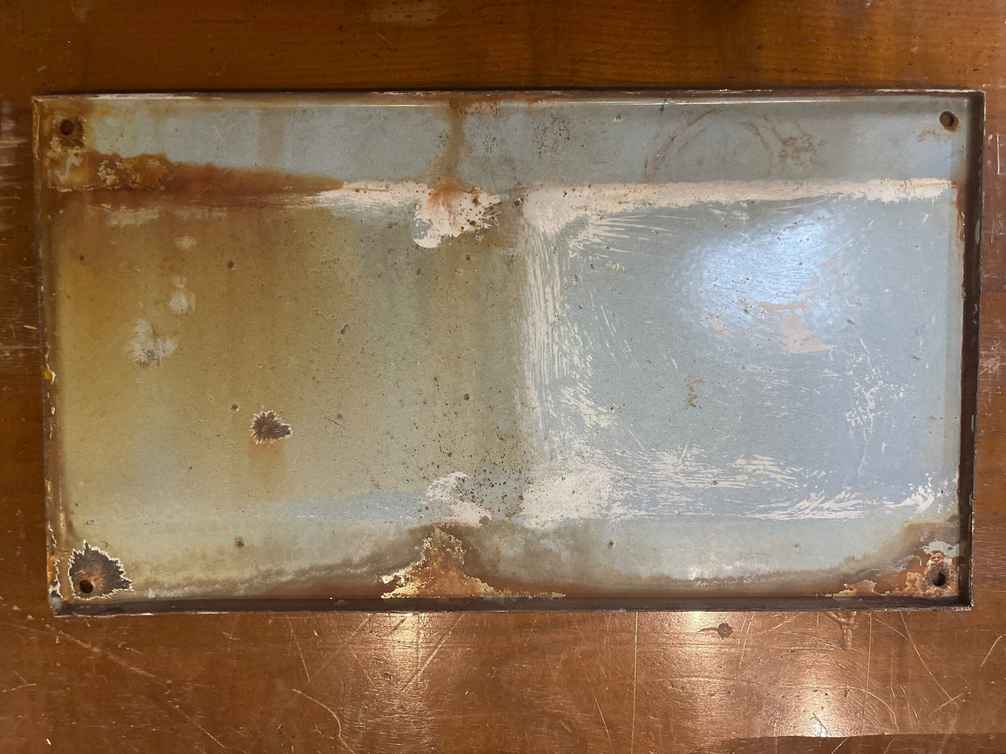 Antique French street sign H0285s