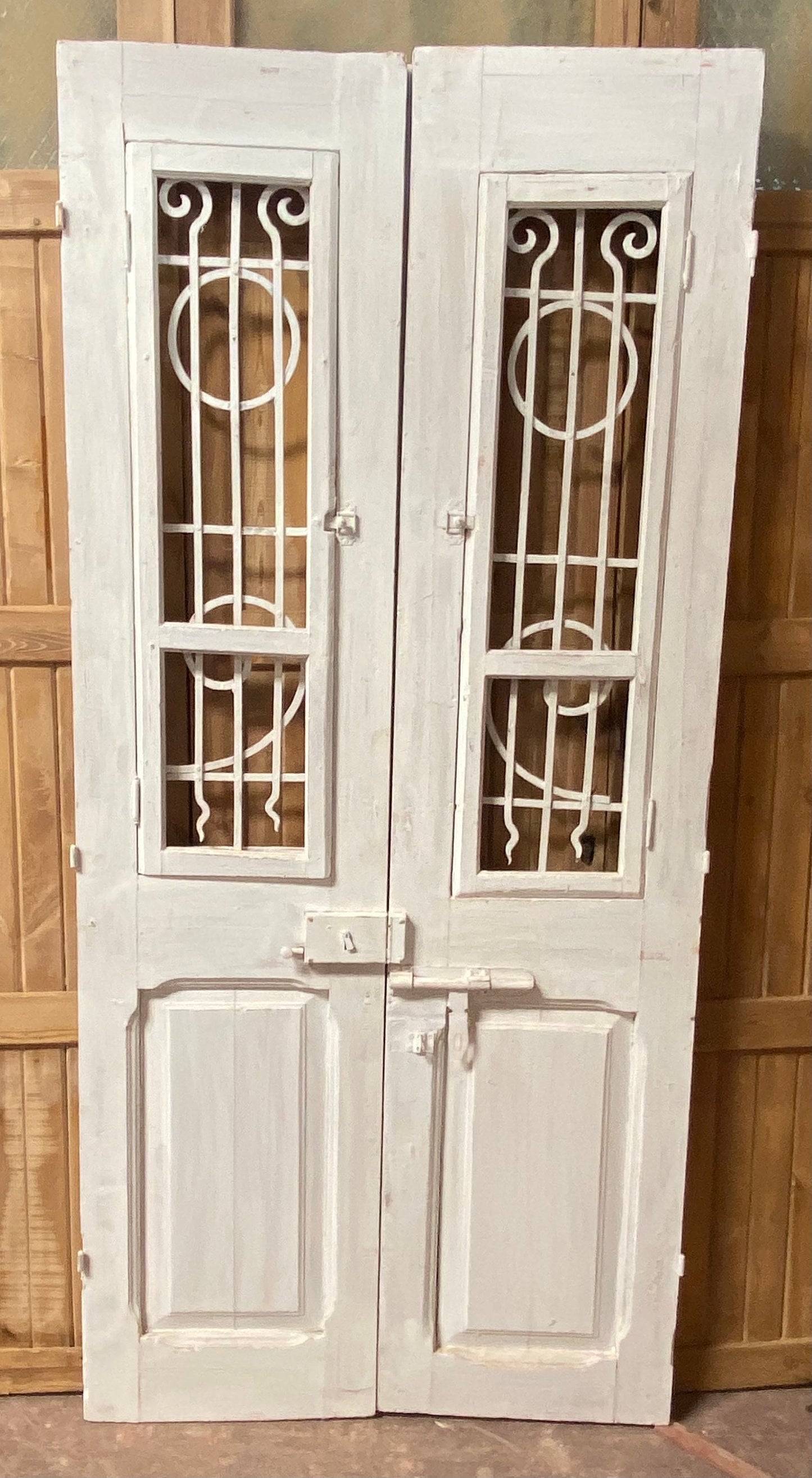 Antique French door (90.5x41) D958