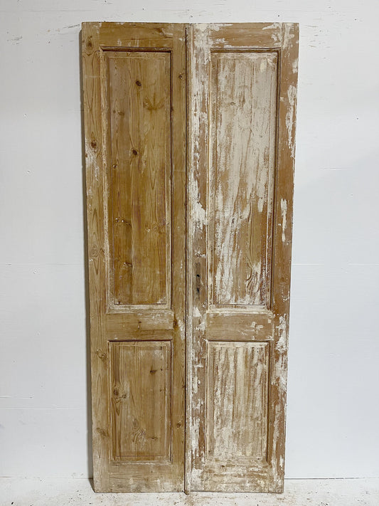 Antique French doors (93.25x40) E1202