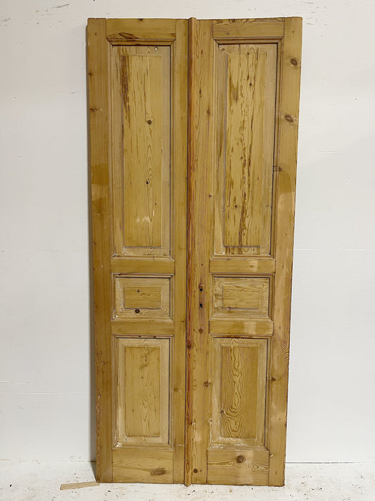 Antique French doors (90.25x38.5) E1026
