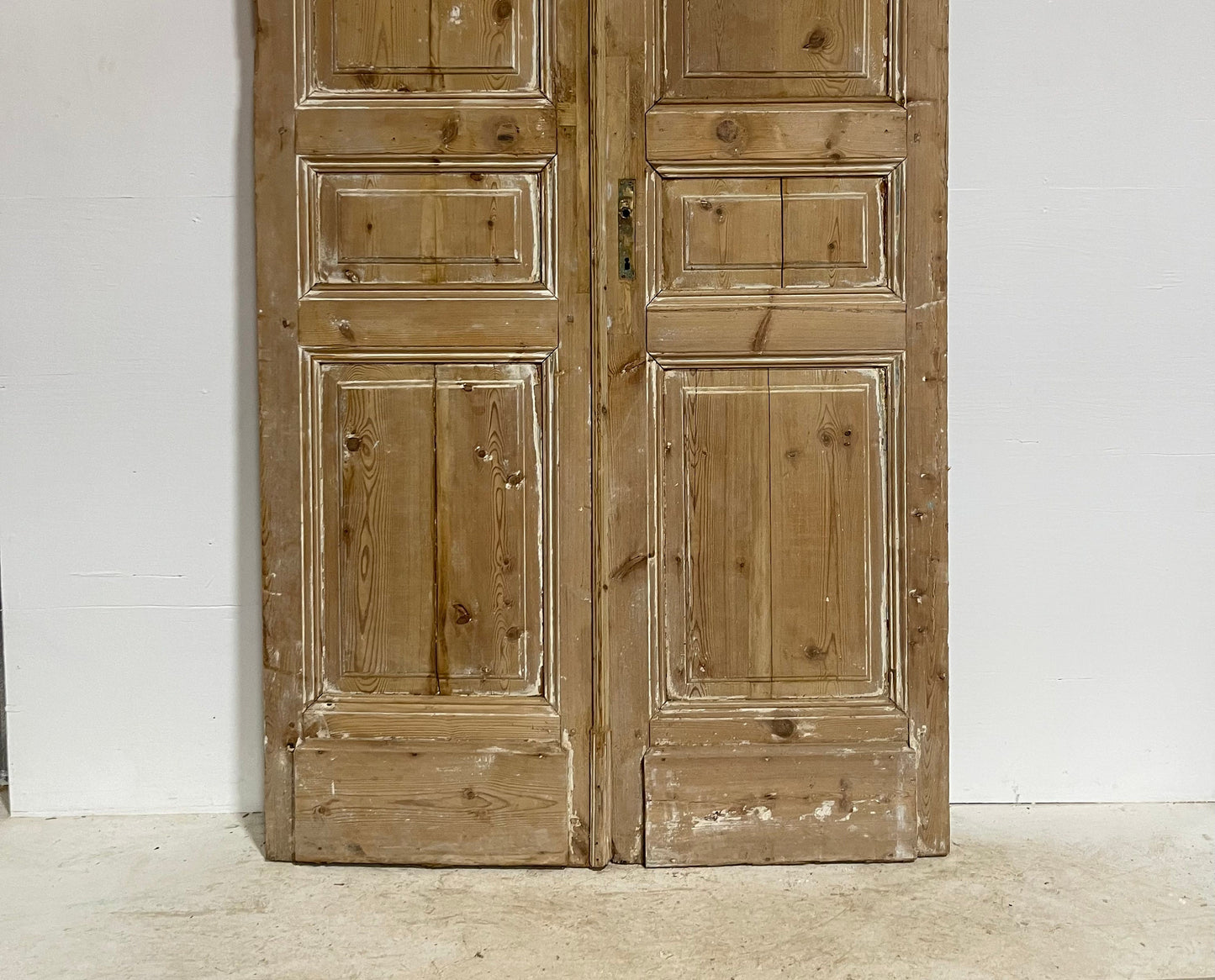 Antique French panel doors (113x49.25) G0050s