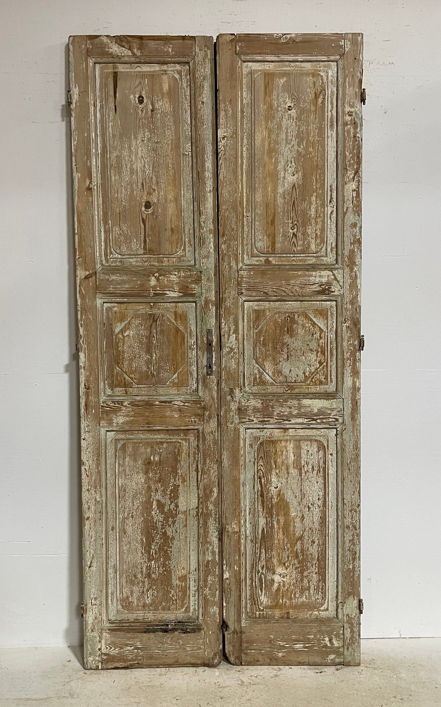 Antique French panel doors (101x45.5) G0118s