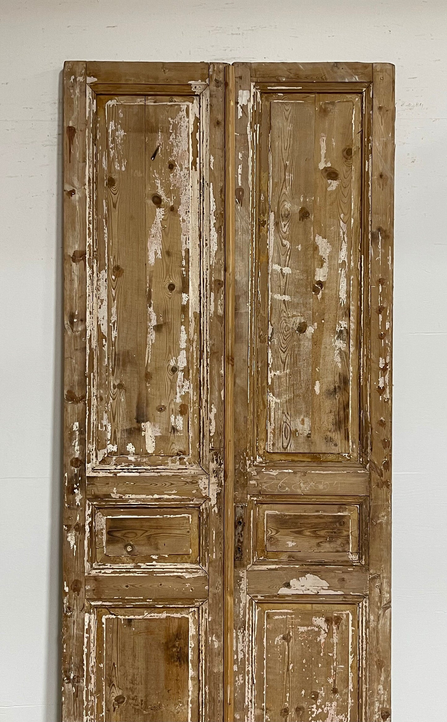 Antique French panel doors (102.5x43) G0136s