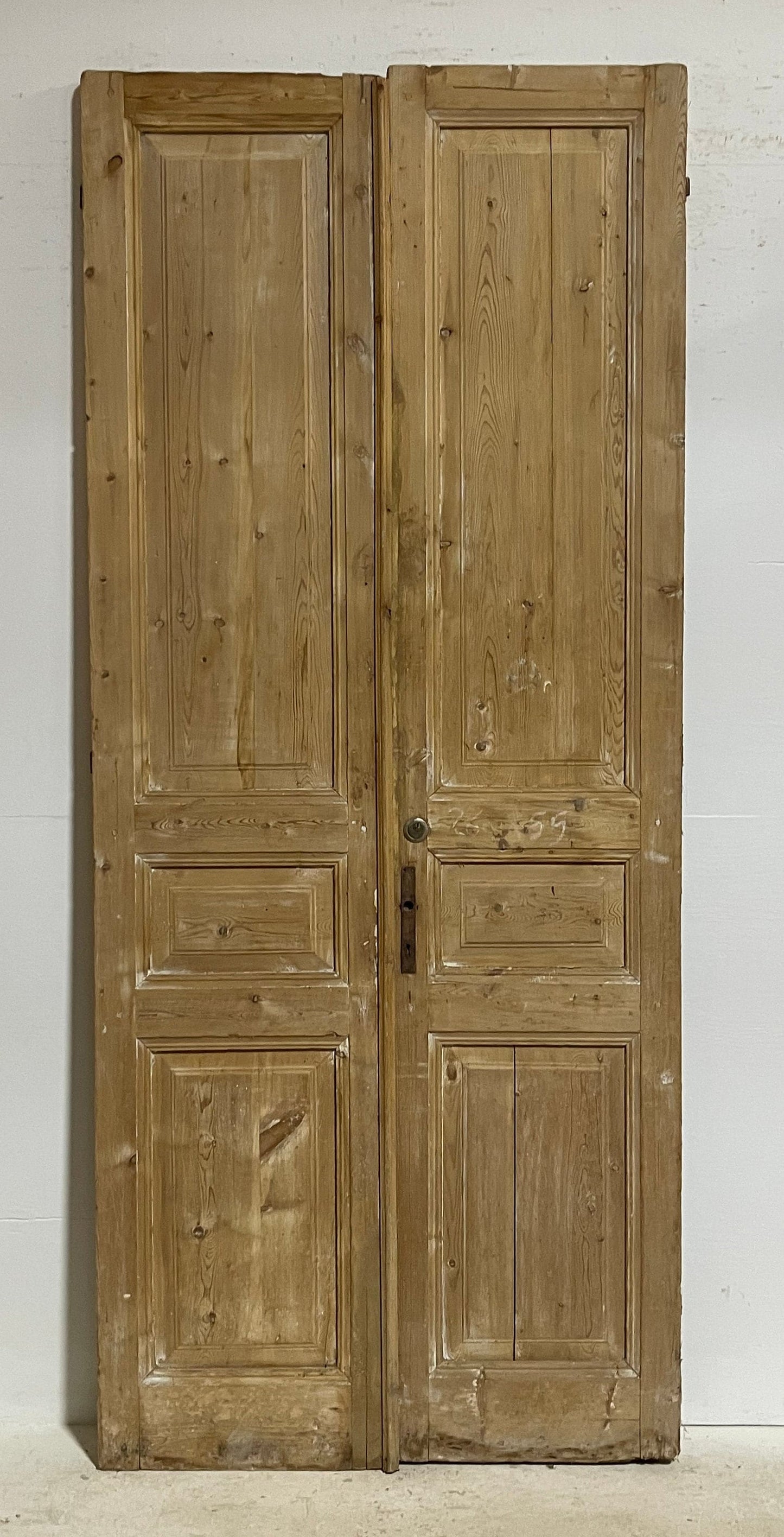 Antique French panel doors (102x43.5) G0176s