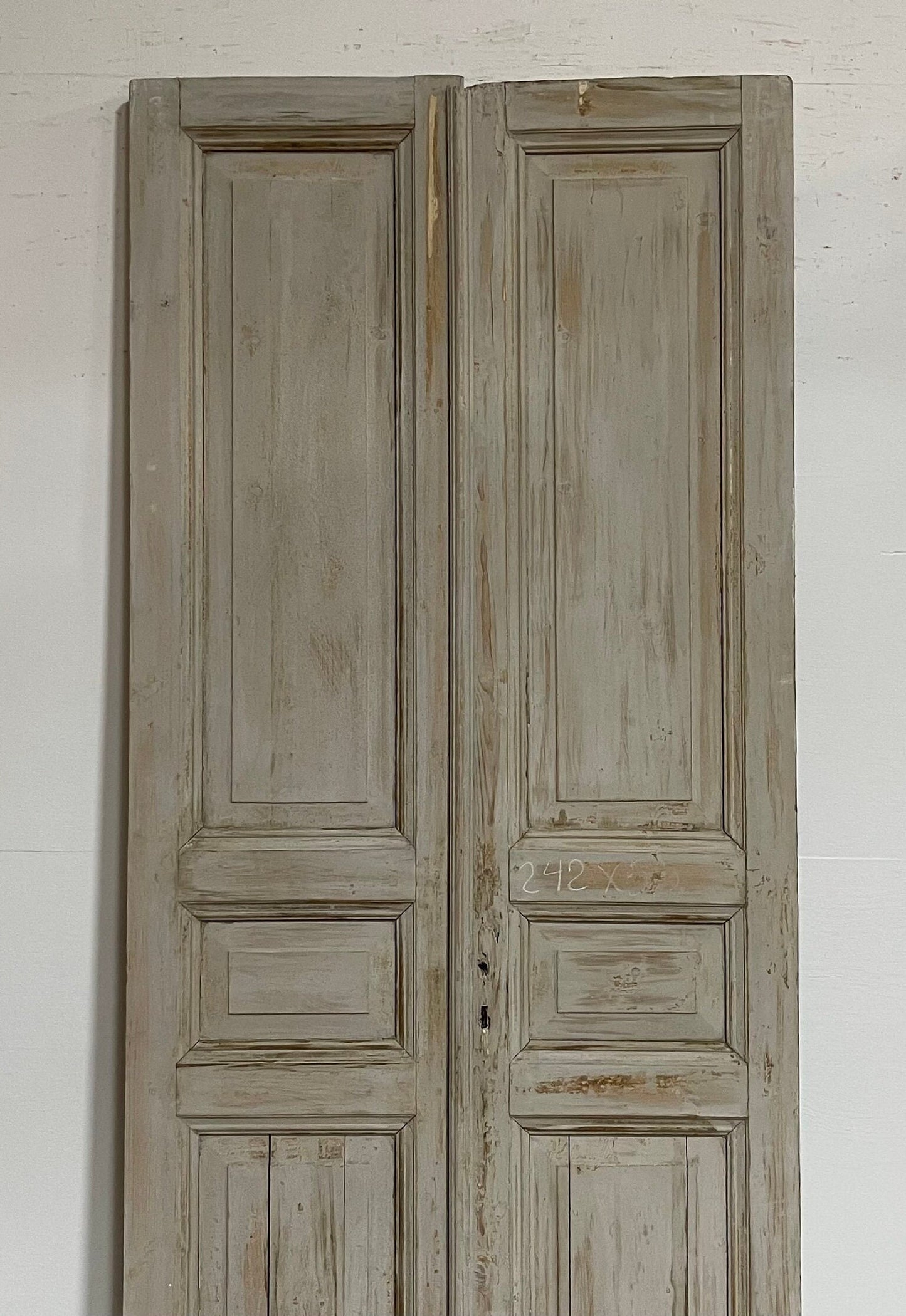 Antique French panel doors (95x40) G0056s