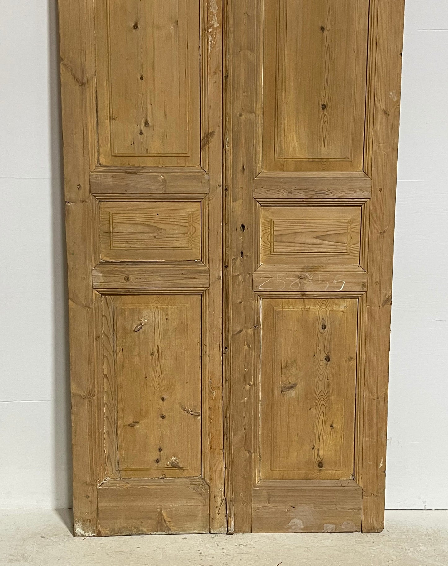 Antique French panel doors (101.5x42.75) G0182s warp