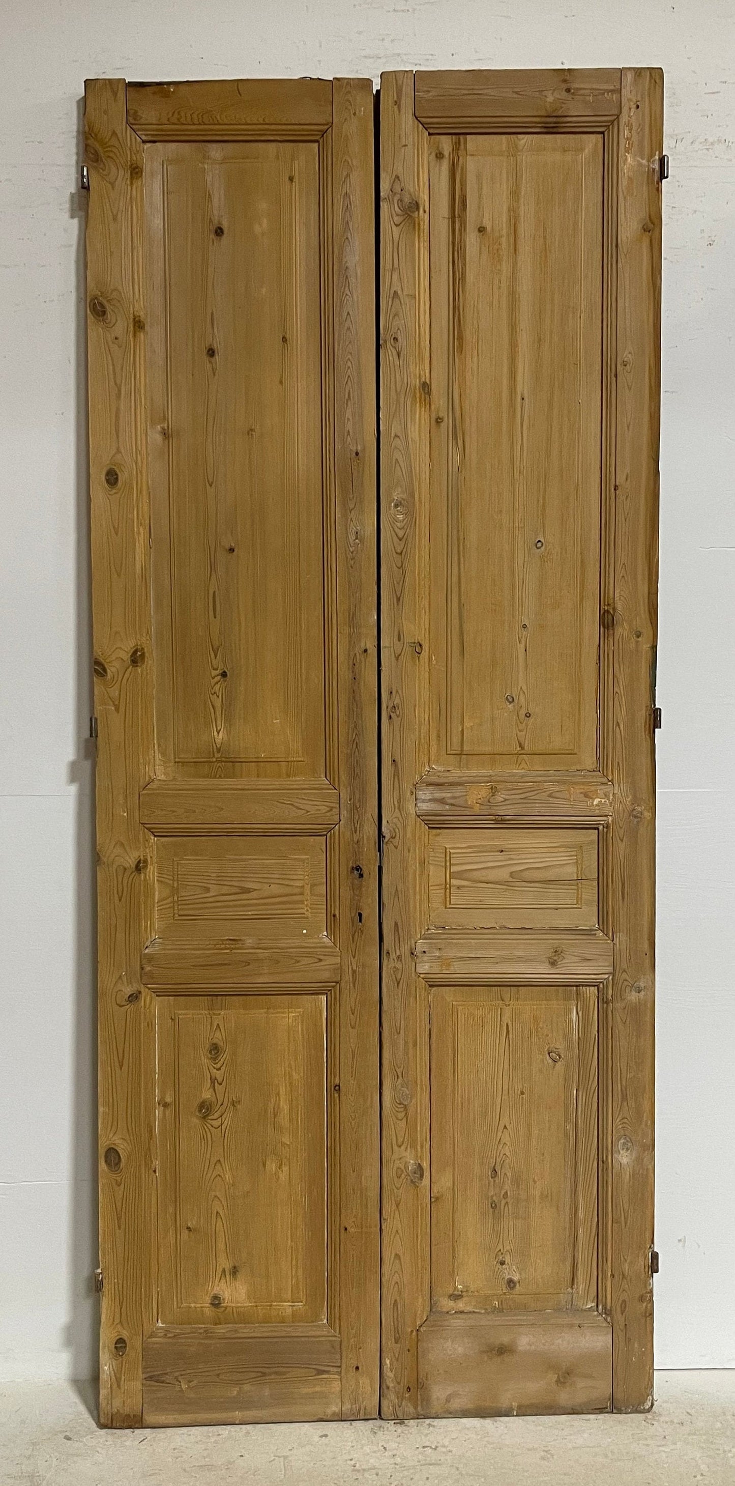 Antique French panel doors (101.5x42.75) G0182s warp