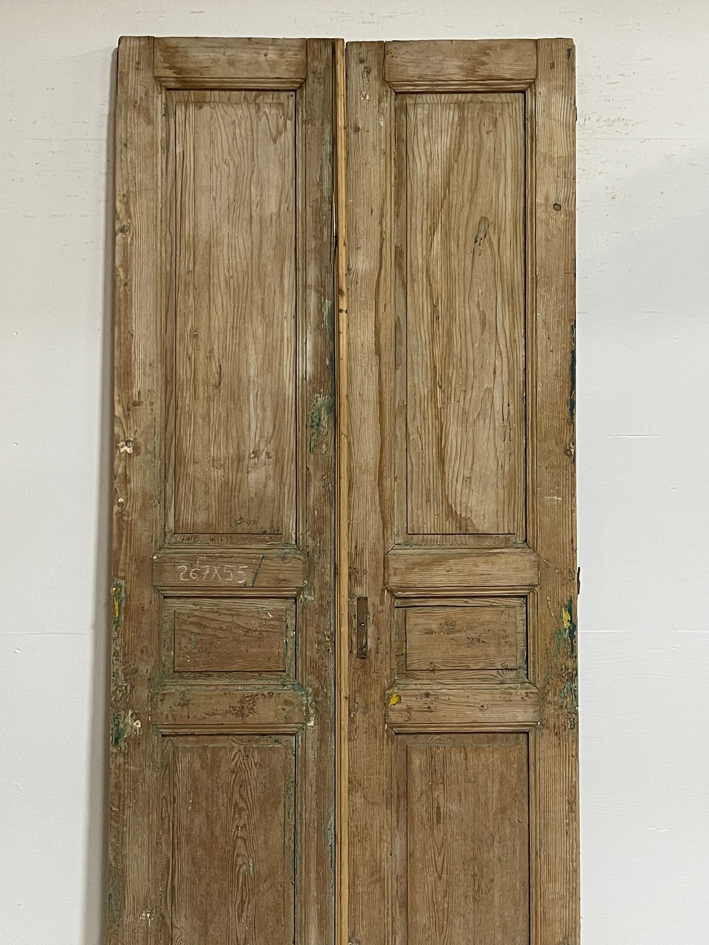 Antique French panel doors (105x44) G0183s