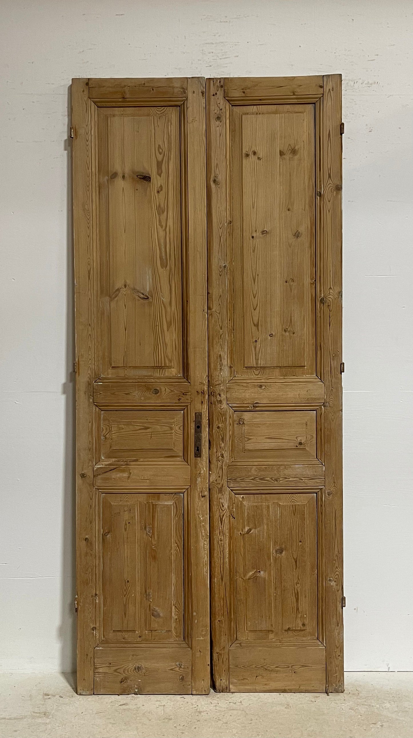 Antique French panel doors (98x42.75) G0147s