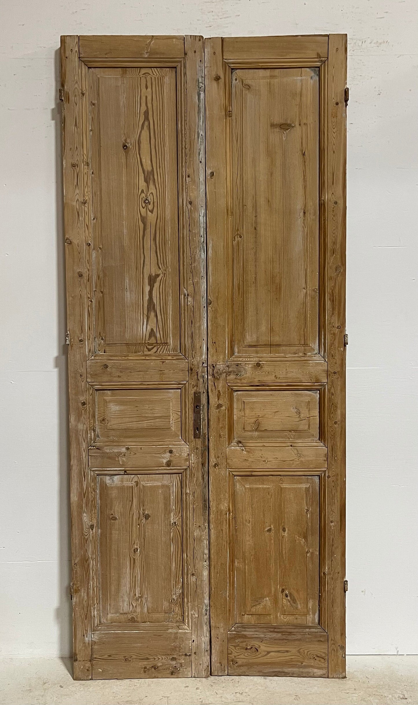Antique French panel doors (98x42.75) G0148s