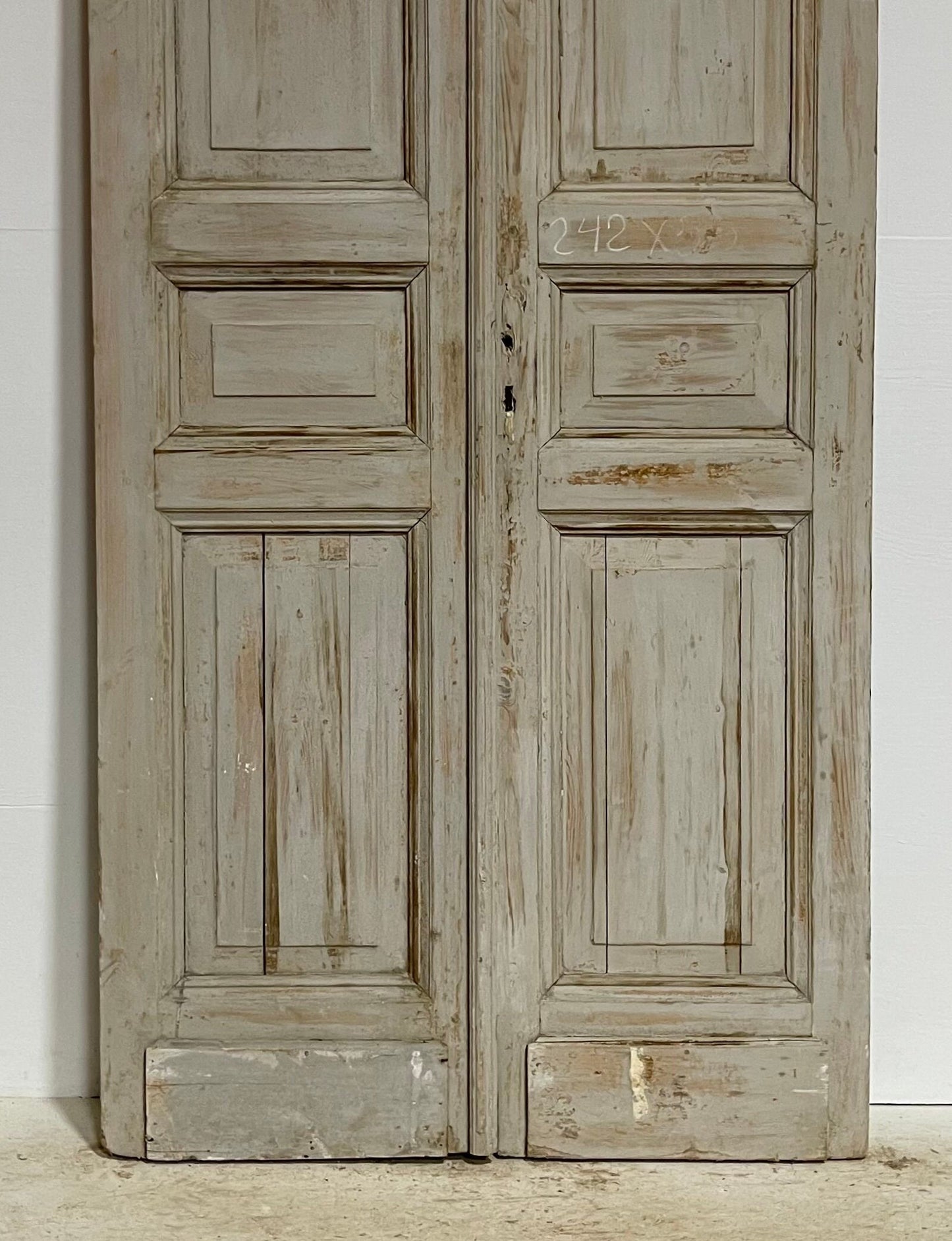 Antique French panel doors (95x40) G0056s