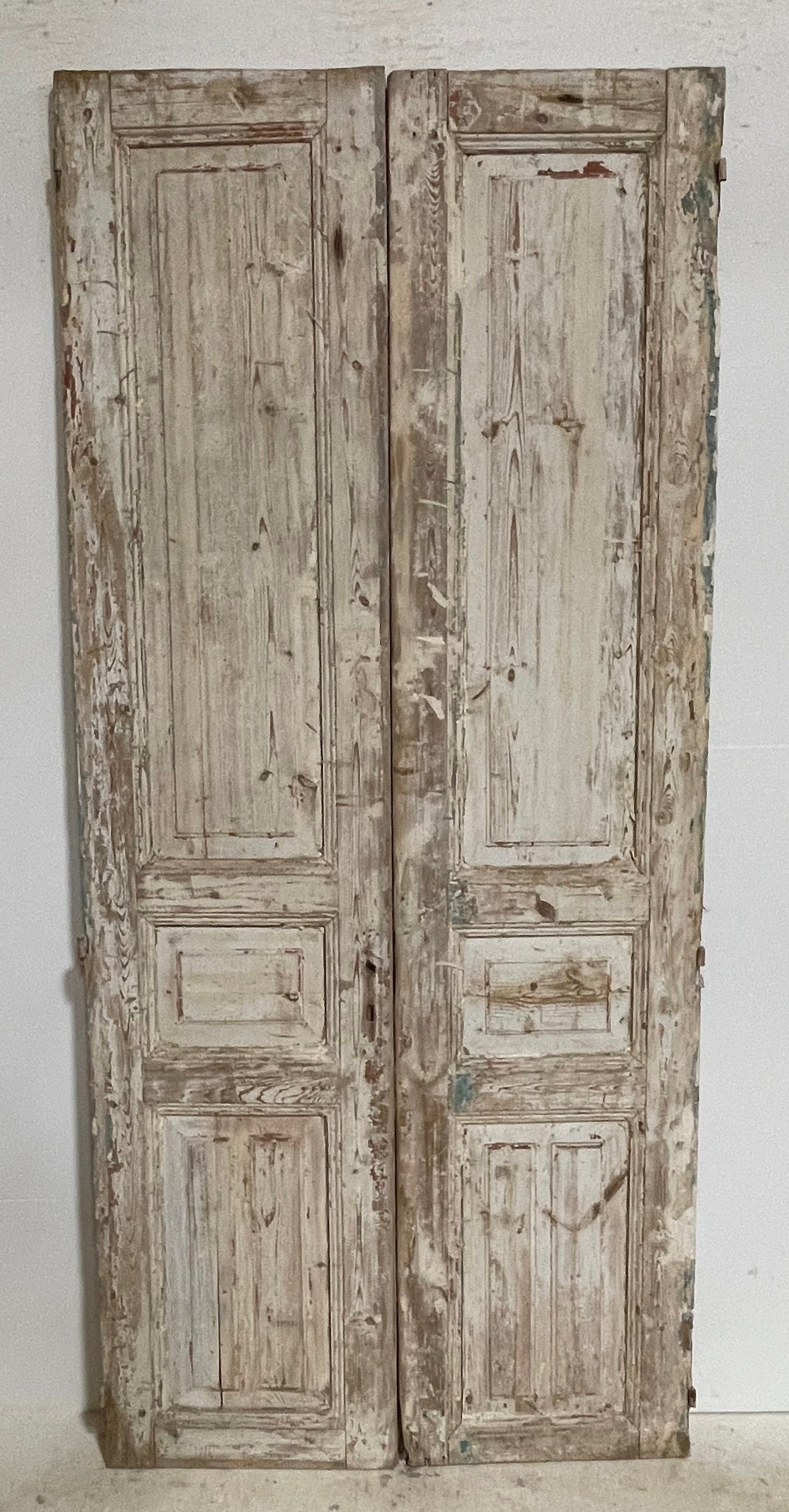 Antique French panel doors (89.5x40) G0186s