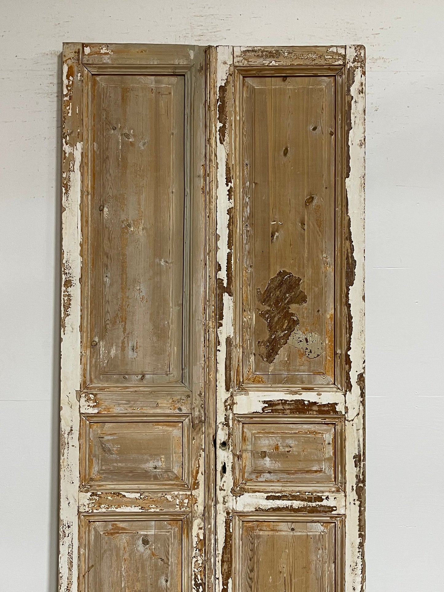 Antique French panel doors (98.75x43.25) G0202s