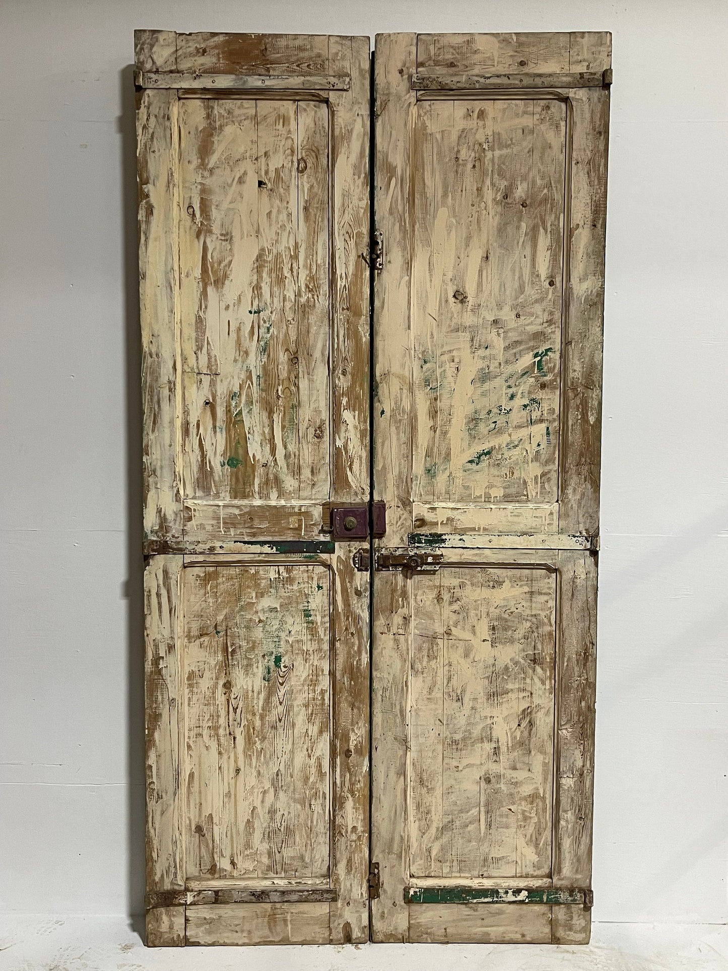 antique french panel doors (104x52.25) H0002s