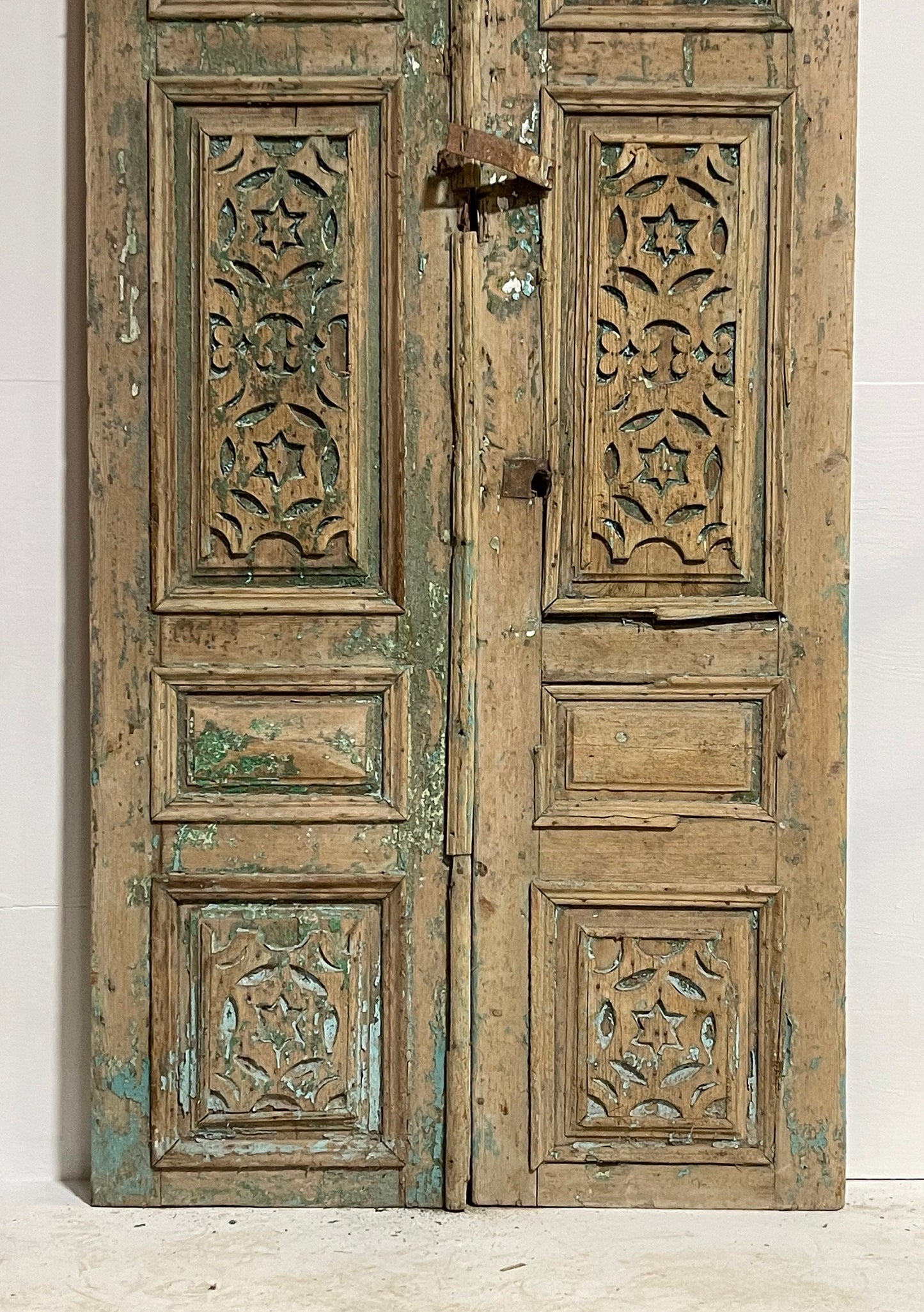 Antique French panel door (88.25x44.5) H0006s