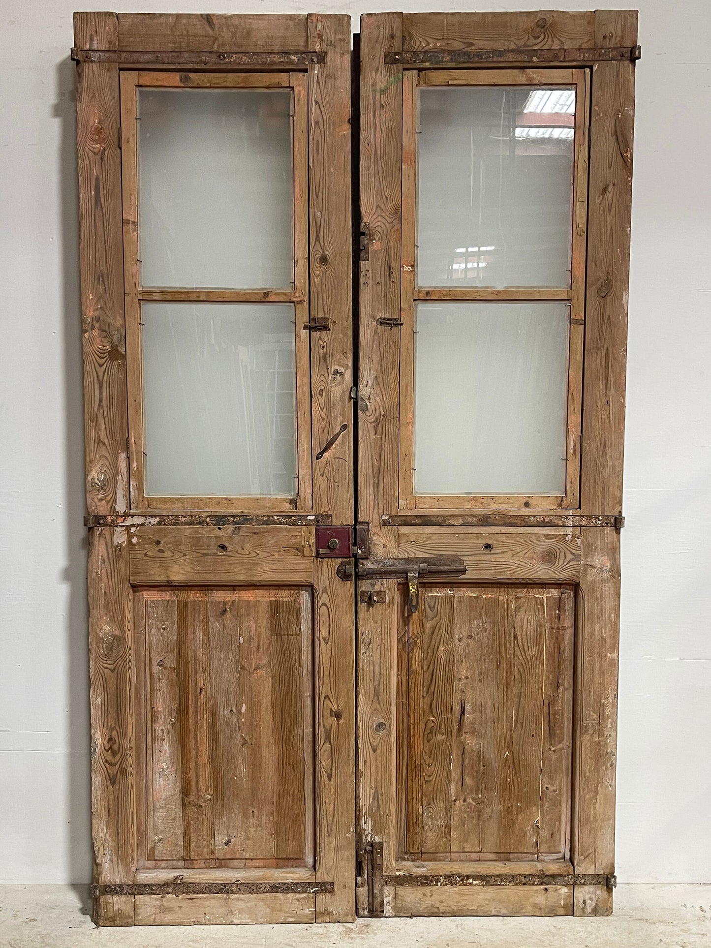 Antique French panel doors (99.5x59) H0026s