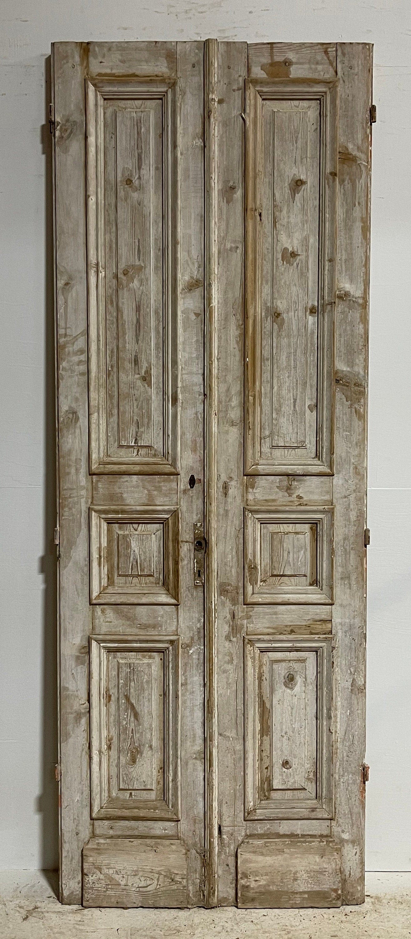 Antique French panel doors (97.75x35.5) H0037s