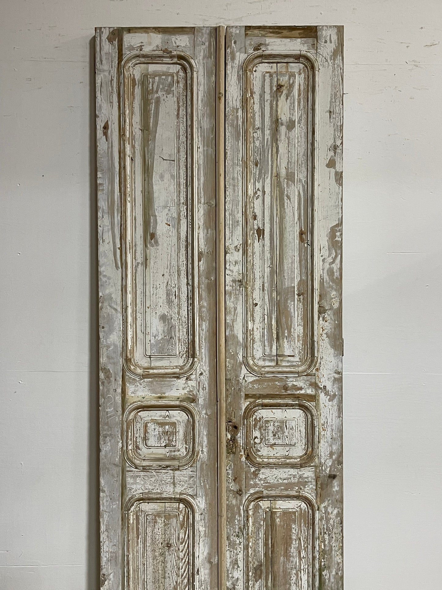 Antique French panel doors (100.5x37) H0052s
