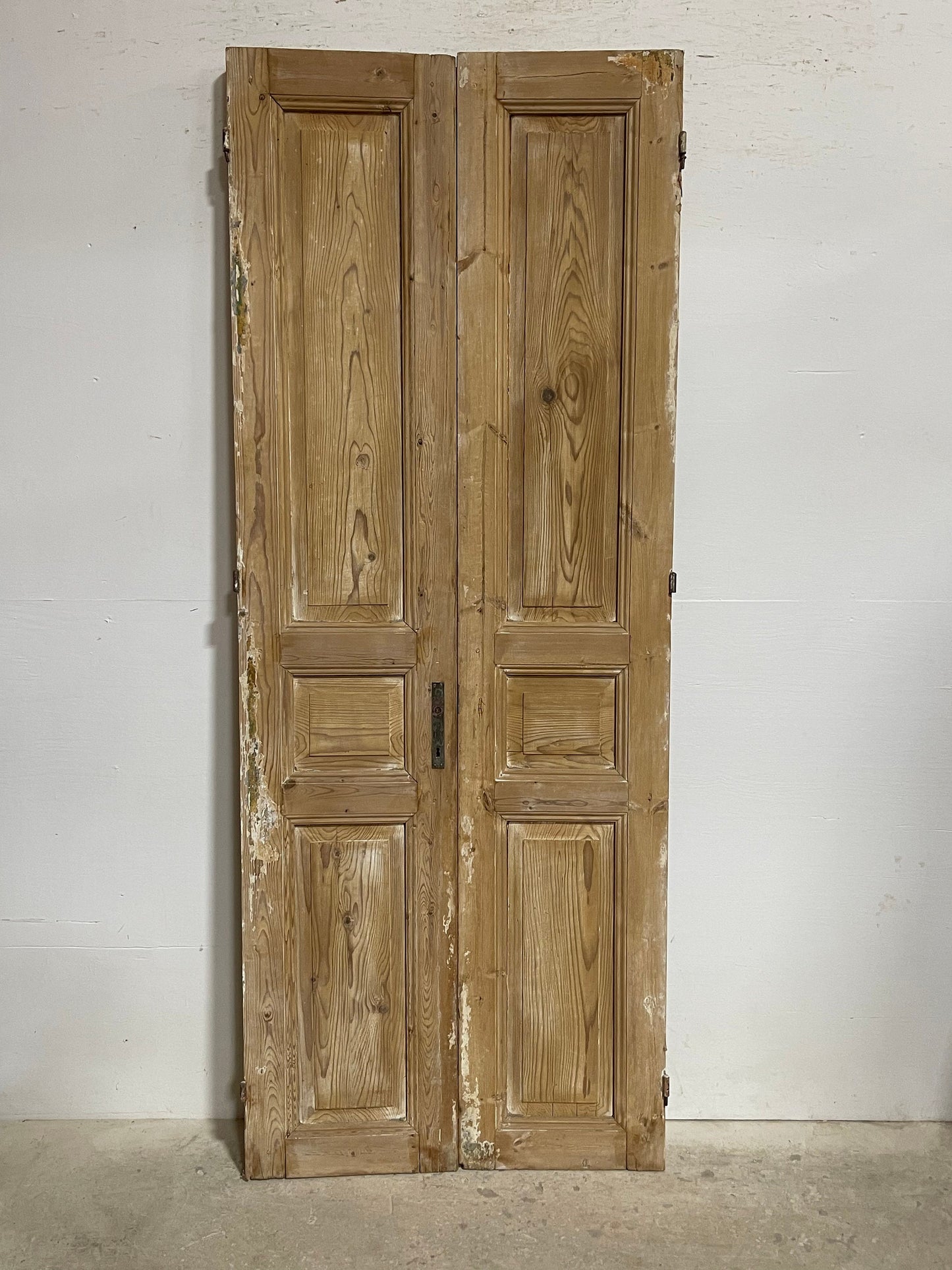 Antique French panel doors (91.5x35.5) I104s