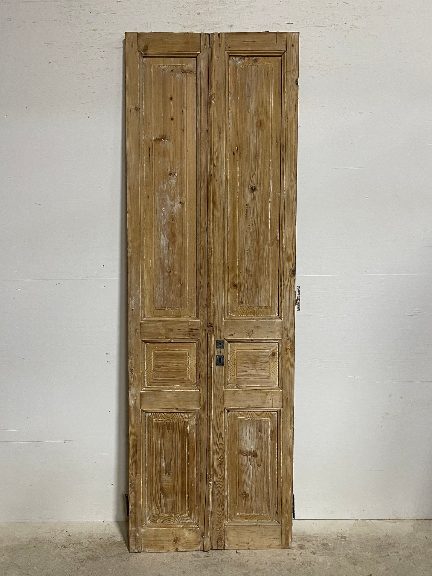 Antique French panel doors (90.5x29.5) I074s