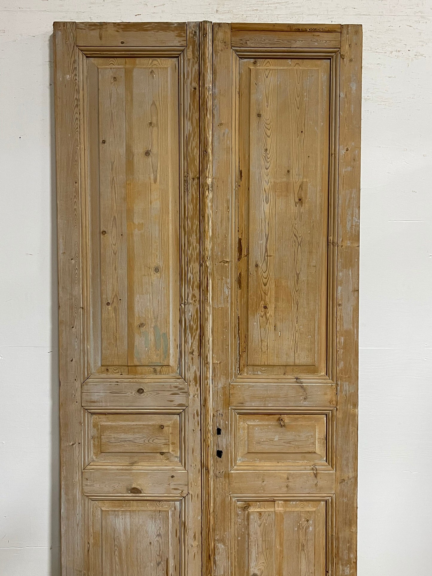 Antique French panel doors (94x42.75) I100