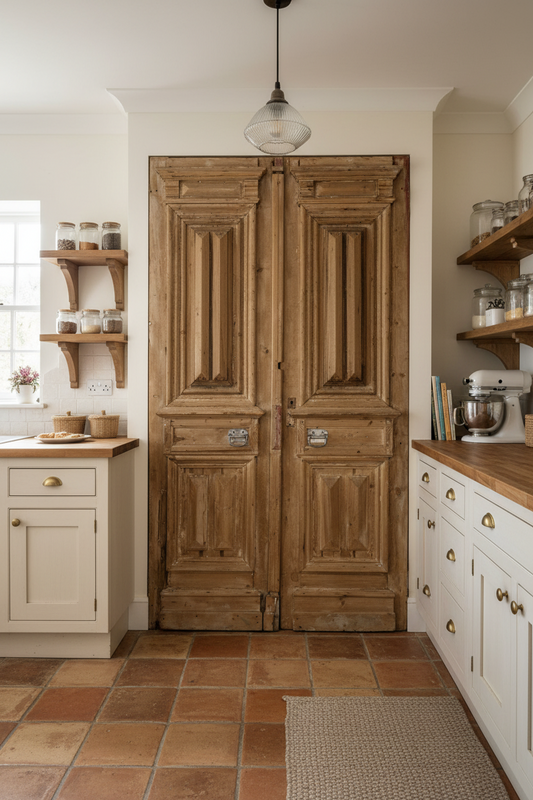 How to Use Antique Doors in a New Build Home