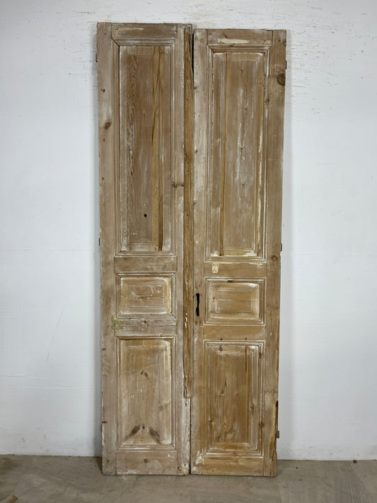 Antique French panel Doors (94x37.25) O219