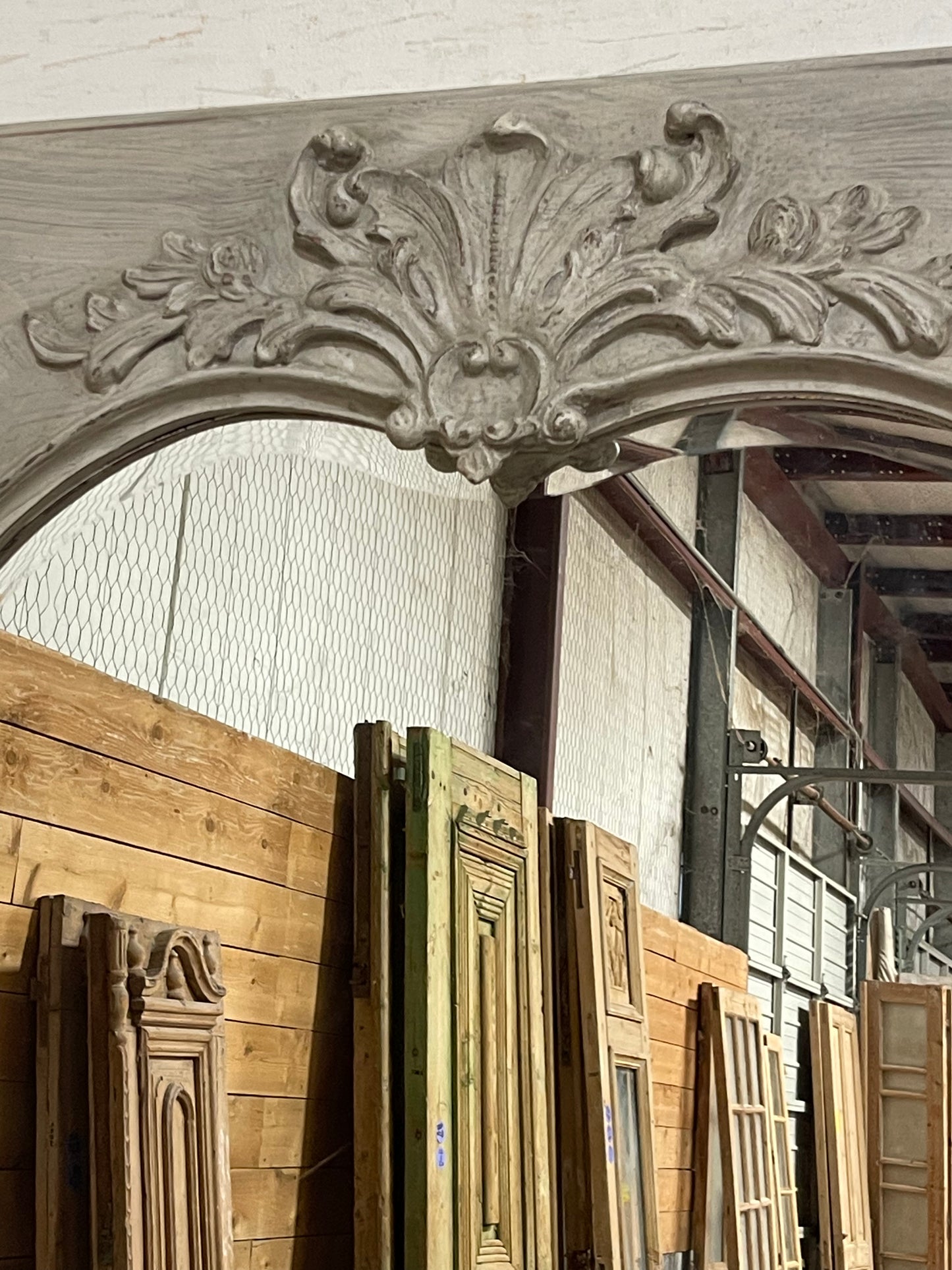 French Inspired mirror (75x36) K909