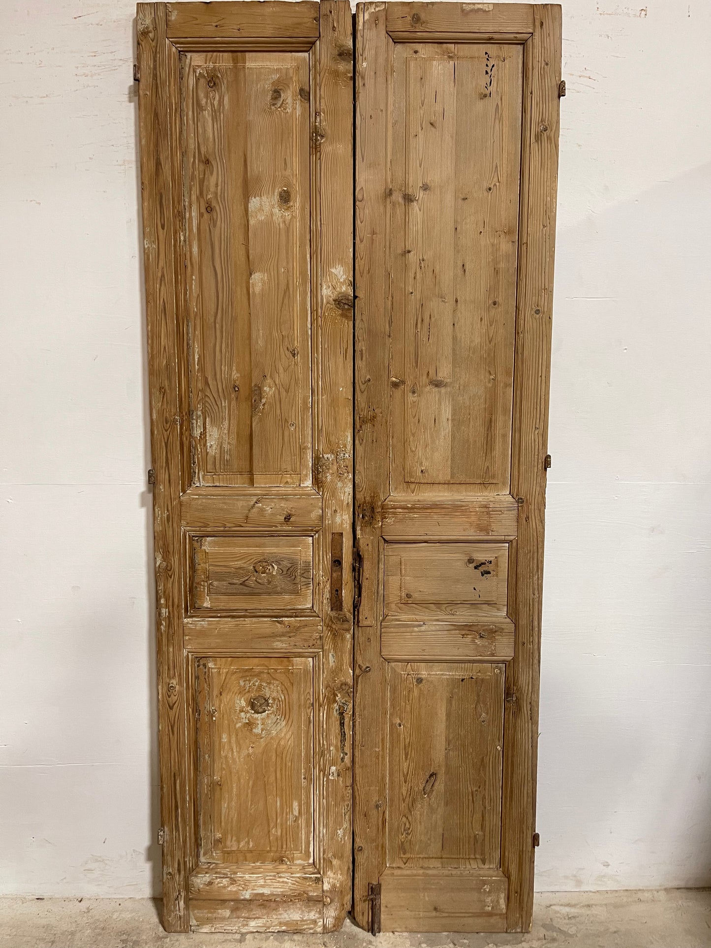 Antique French Panel Doors (98.25x39.5) J671