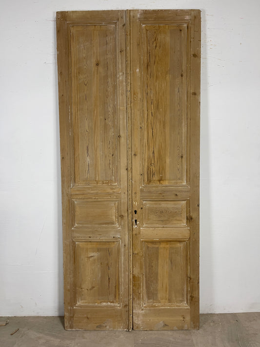 Antique French panel Doors (99 x 43.5) O140