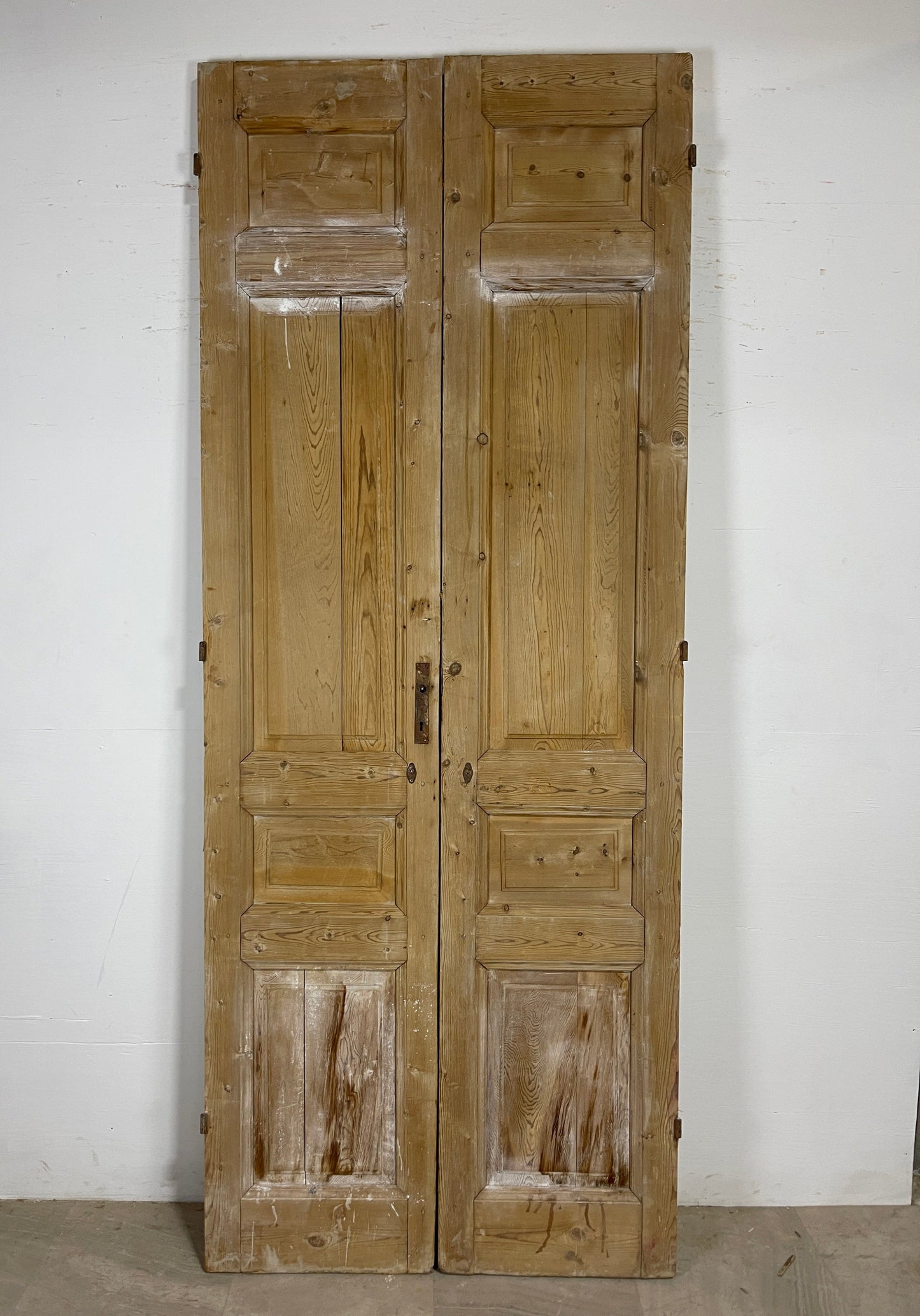 Antique French panel Doors (107 x 42.25) O128