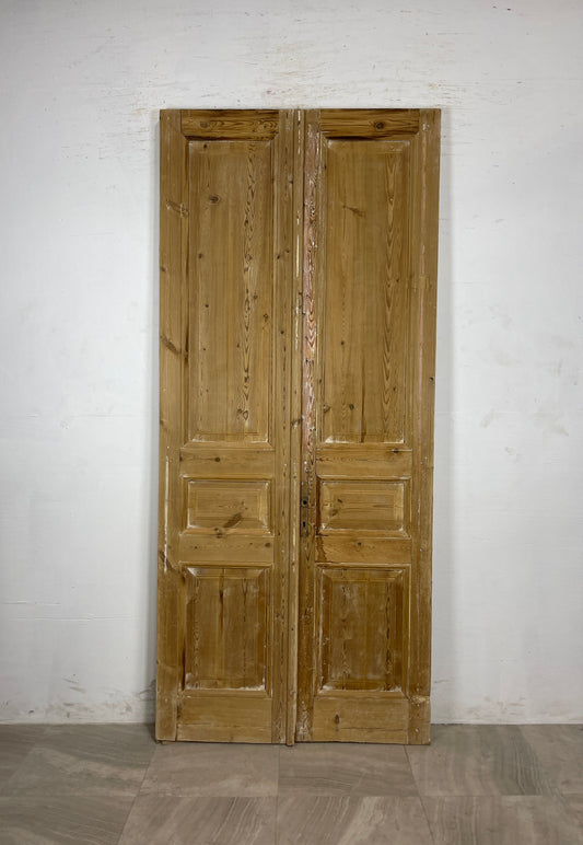 Antique French panel Doors (91.5 x 40.25) N130  FHL