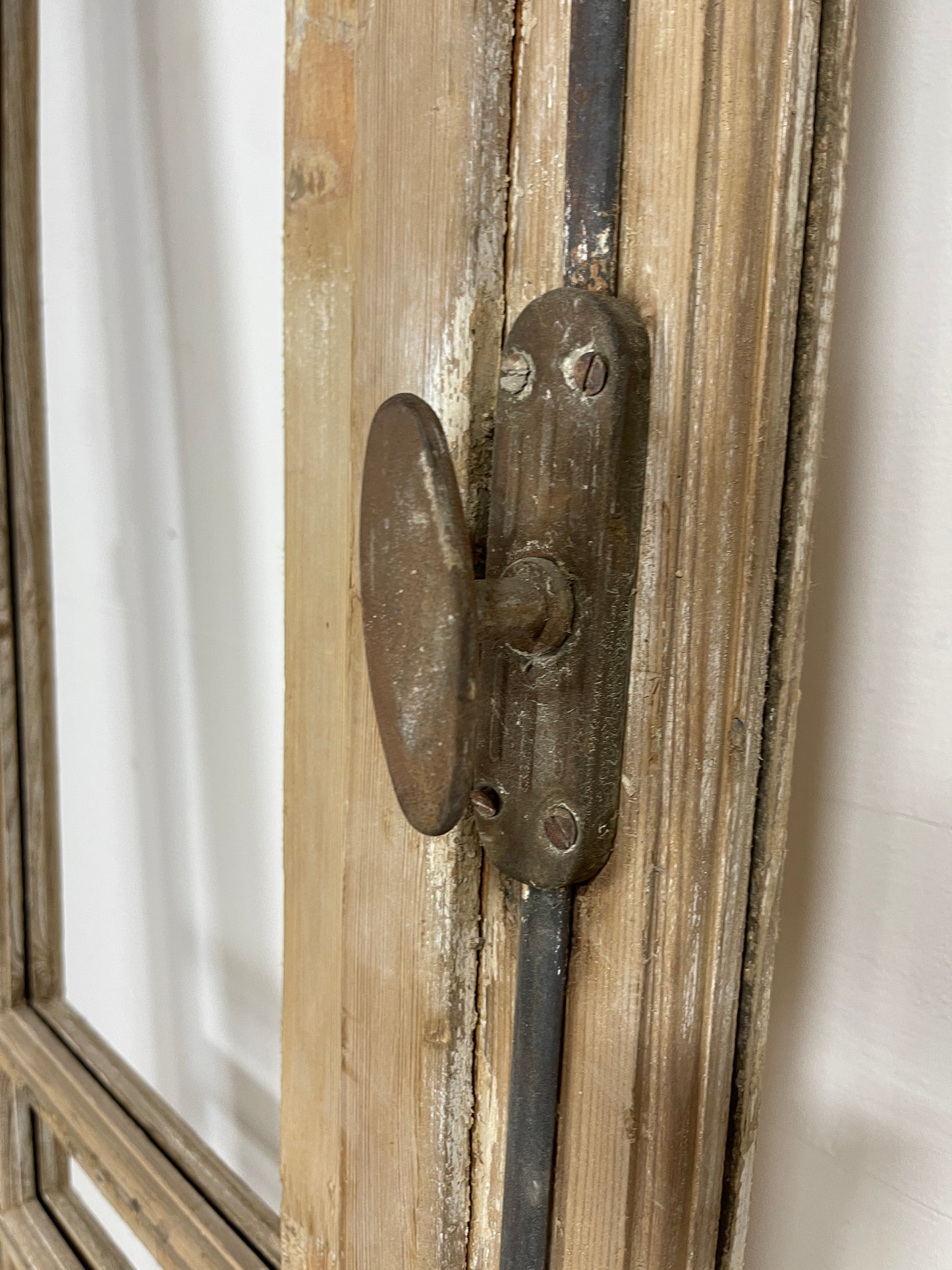 Antique French panel doors with Glass (102x34.25) O301