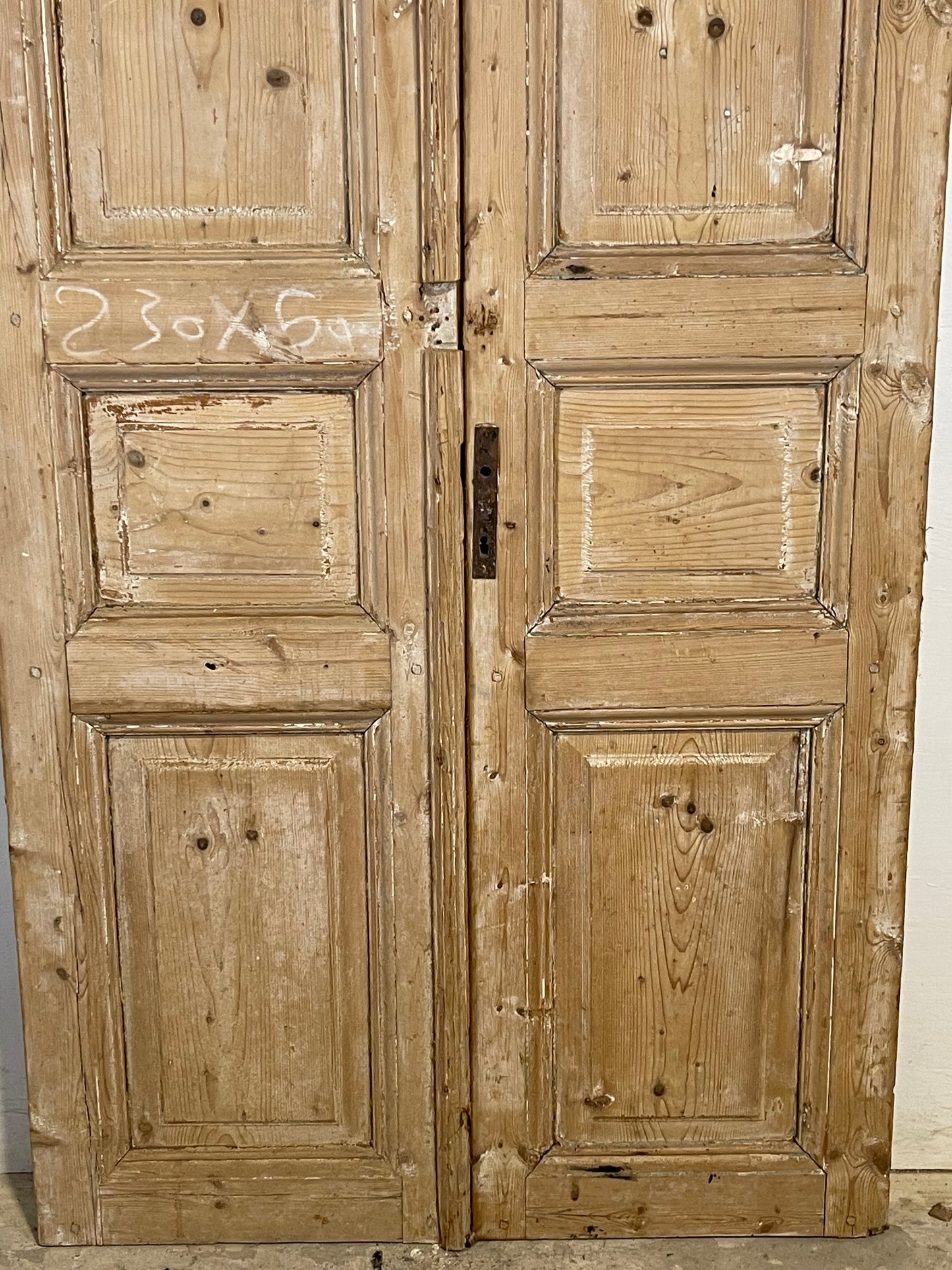 Antique French panel Doors (90.75x38.75) K711