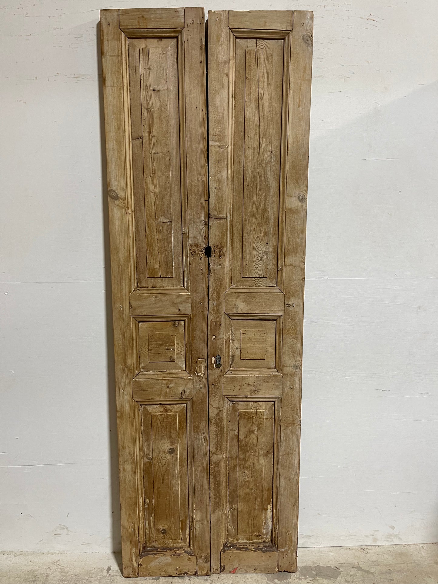 Antique French panel Doors (87.75x30.5) J617