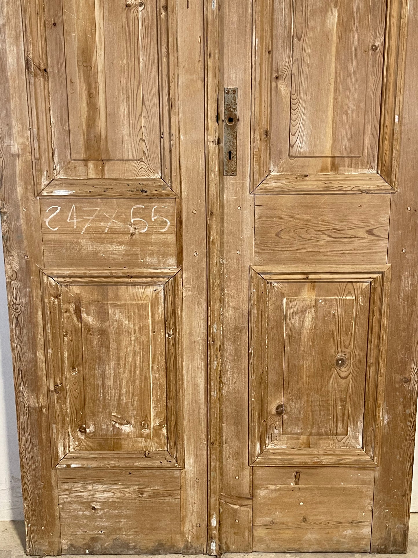 Antique French panel Doors (97.25x43) K624