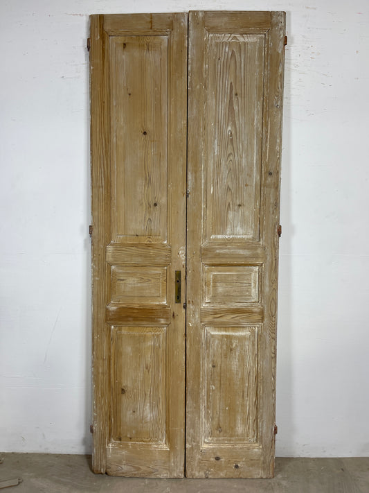 Antique French panel Doors (96 x 39.25) O131