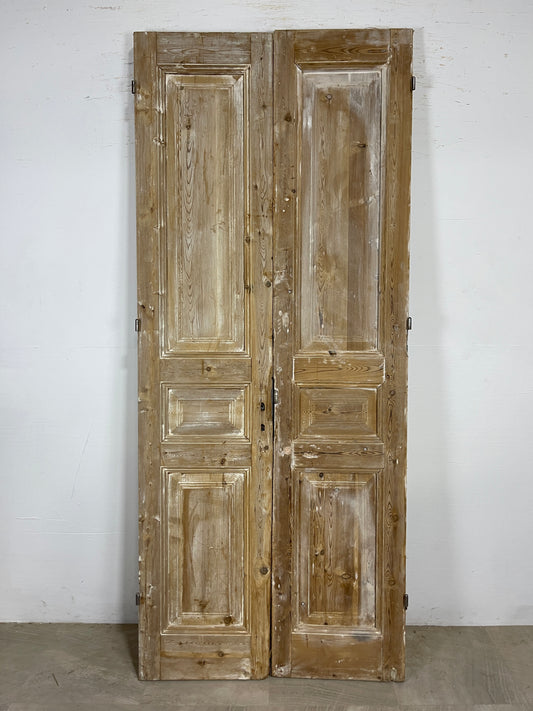 Antique French panel Doors (93 x 39) O147