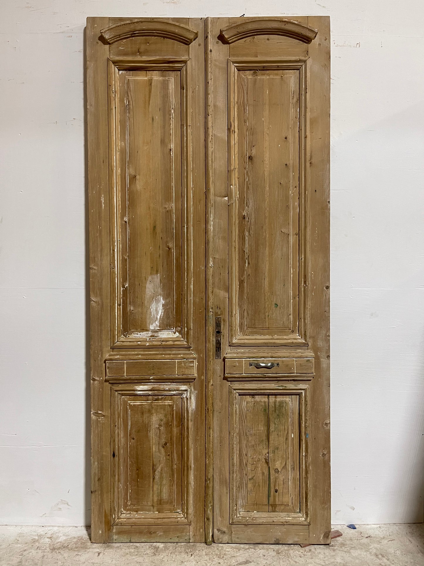 Antique French Panel Doors Carved (97.75x45) J007
