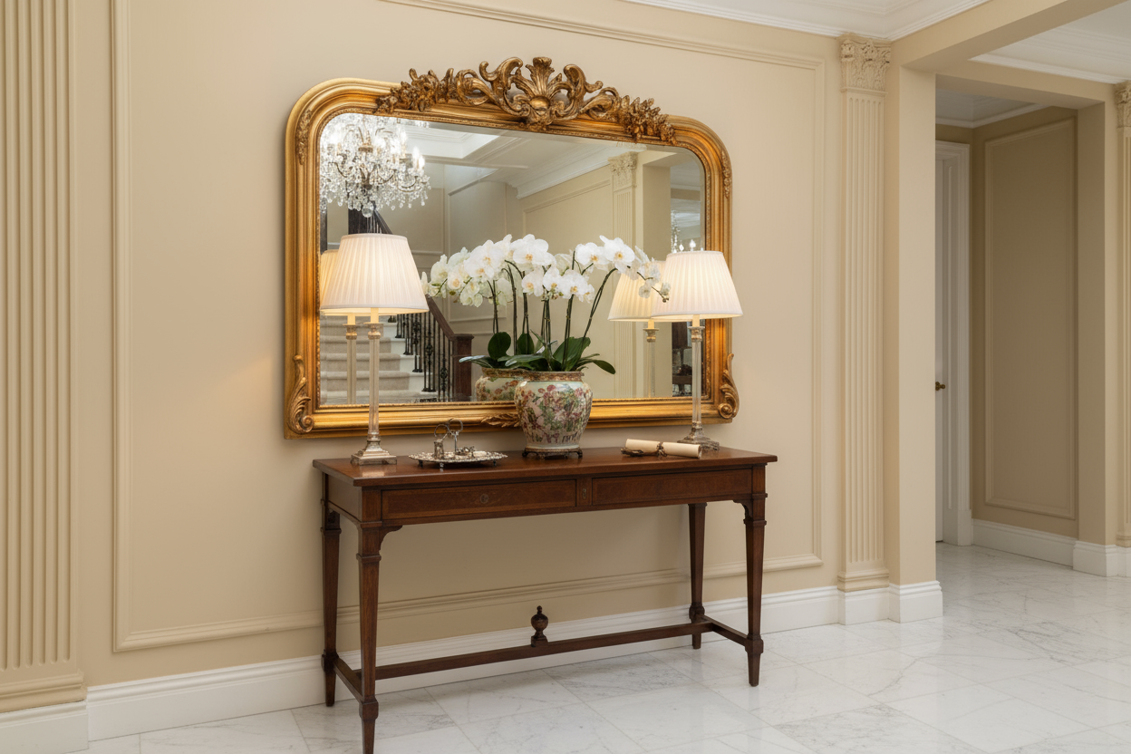 French Inspired mirror (43x53.5)) K903