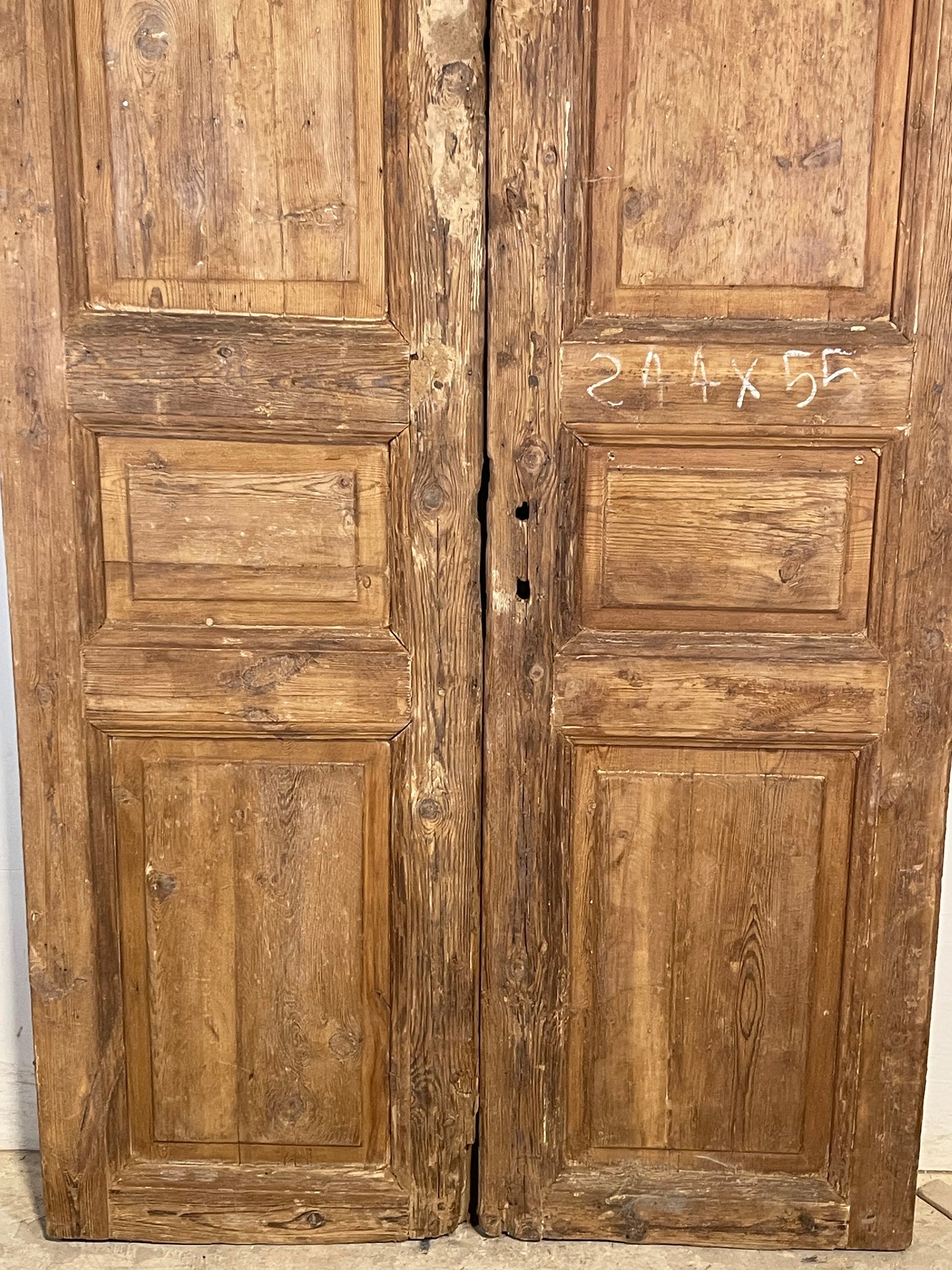Antique French panel Doors (96x42.5) K716