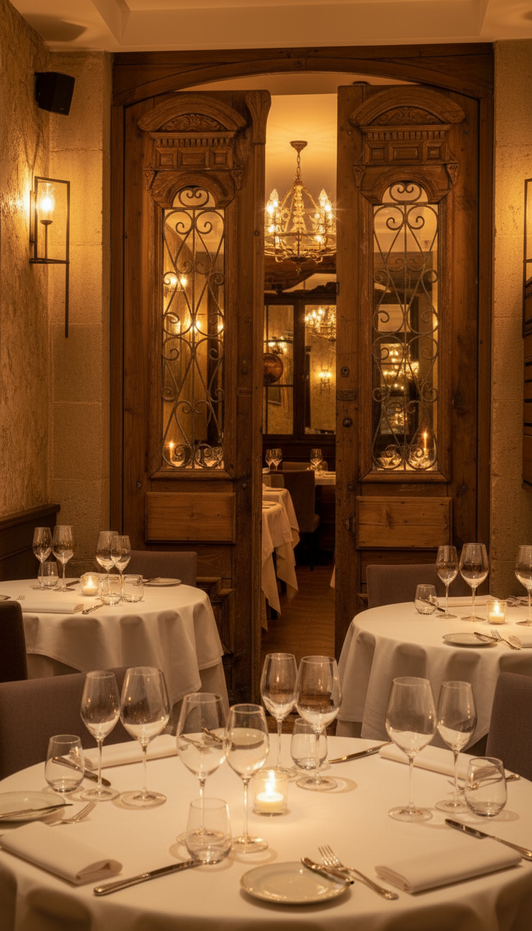 Antique French panel doors with Metal (95x41) P96