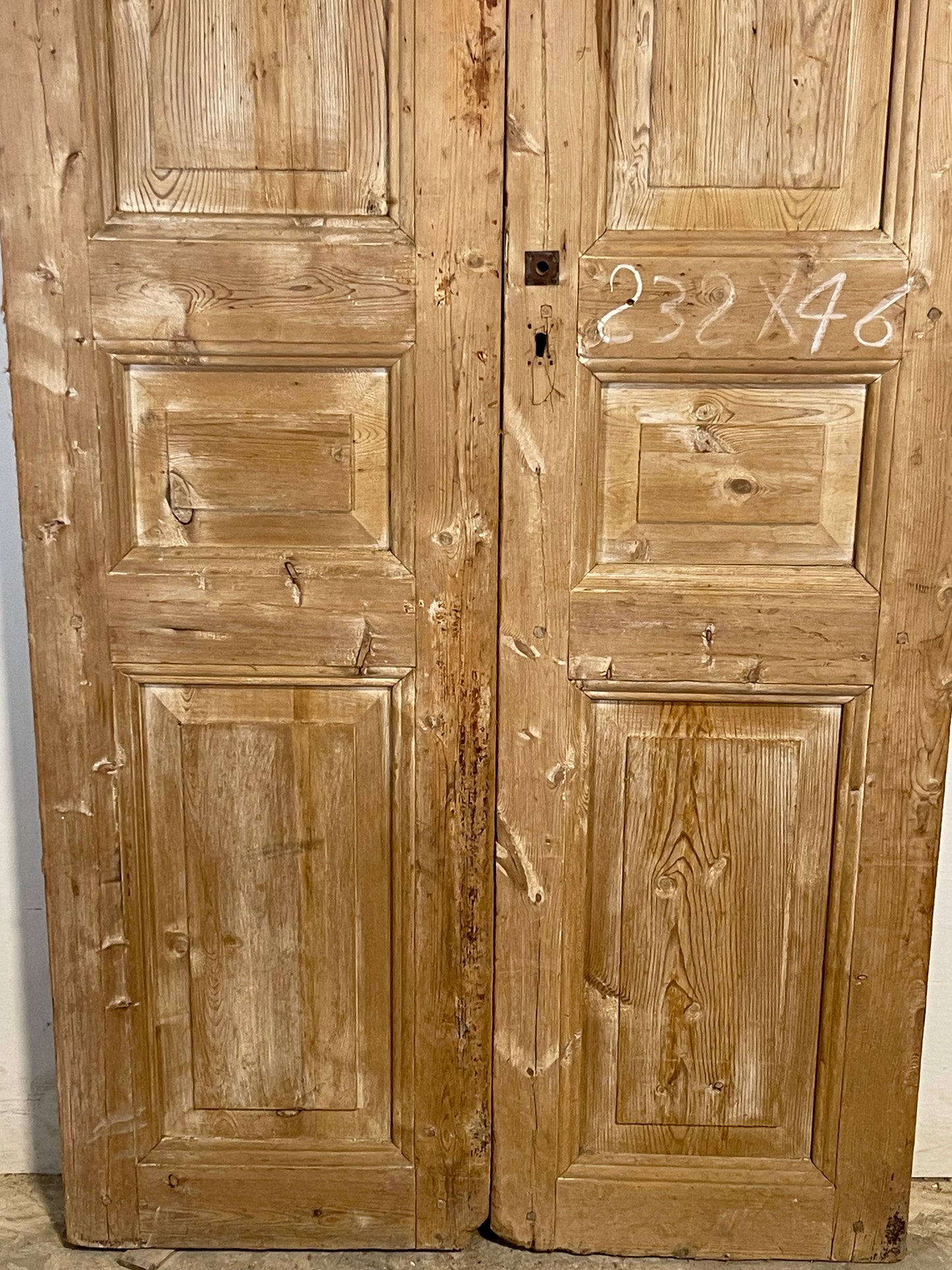 Antique French panel Doors (91.5x36.5) K727