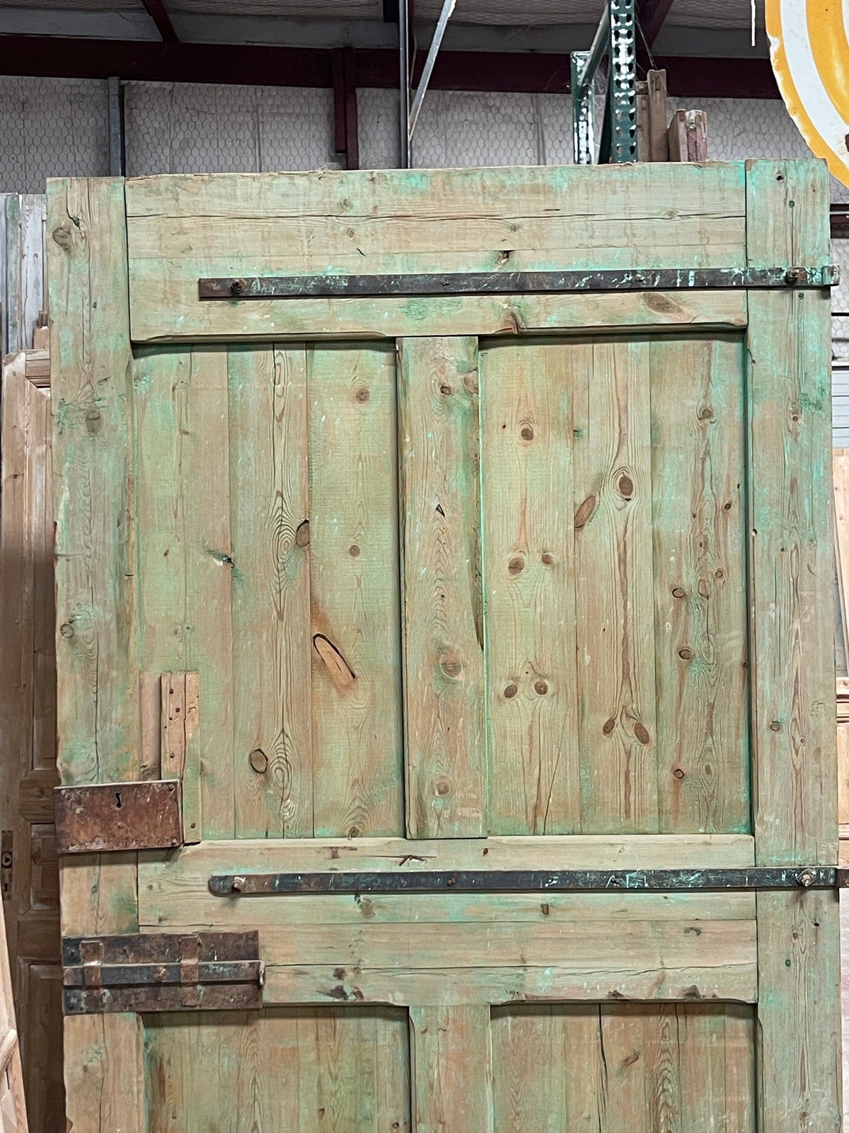 Antique French panel door  (100x62.5) O500