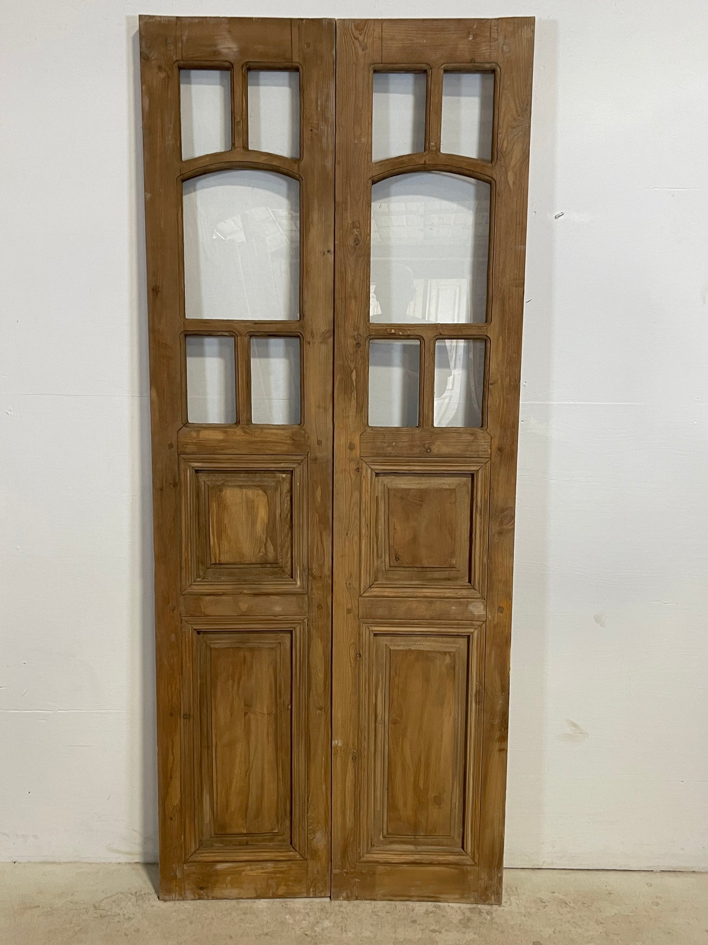 French Panel door with Glass (80x33) J302