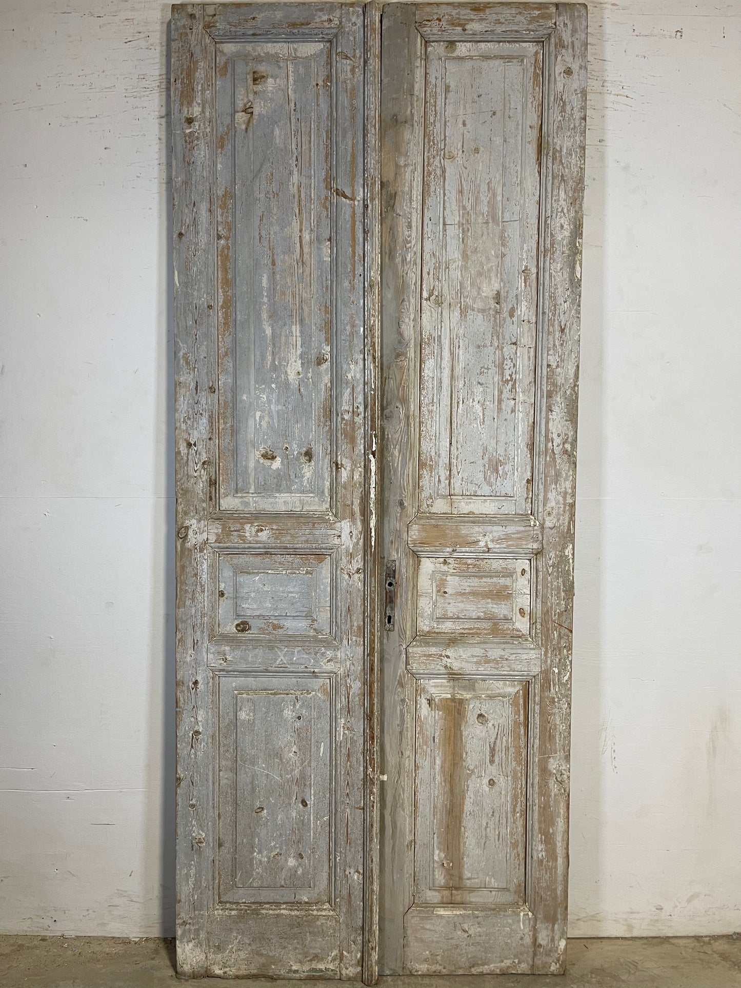 Antique French panel Doors (95.75x39.75) K657