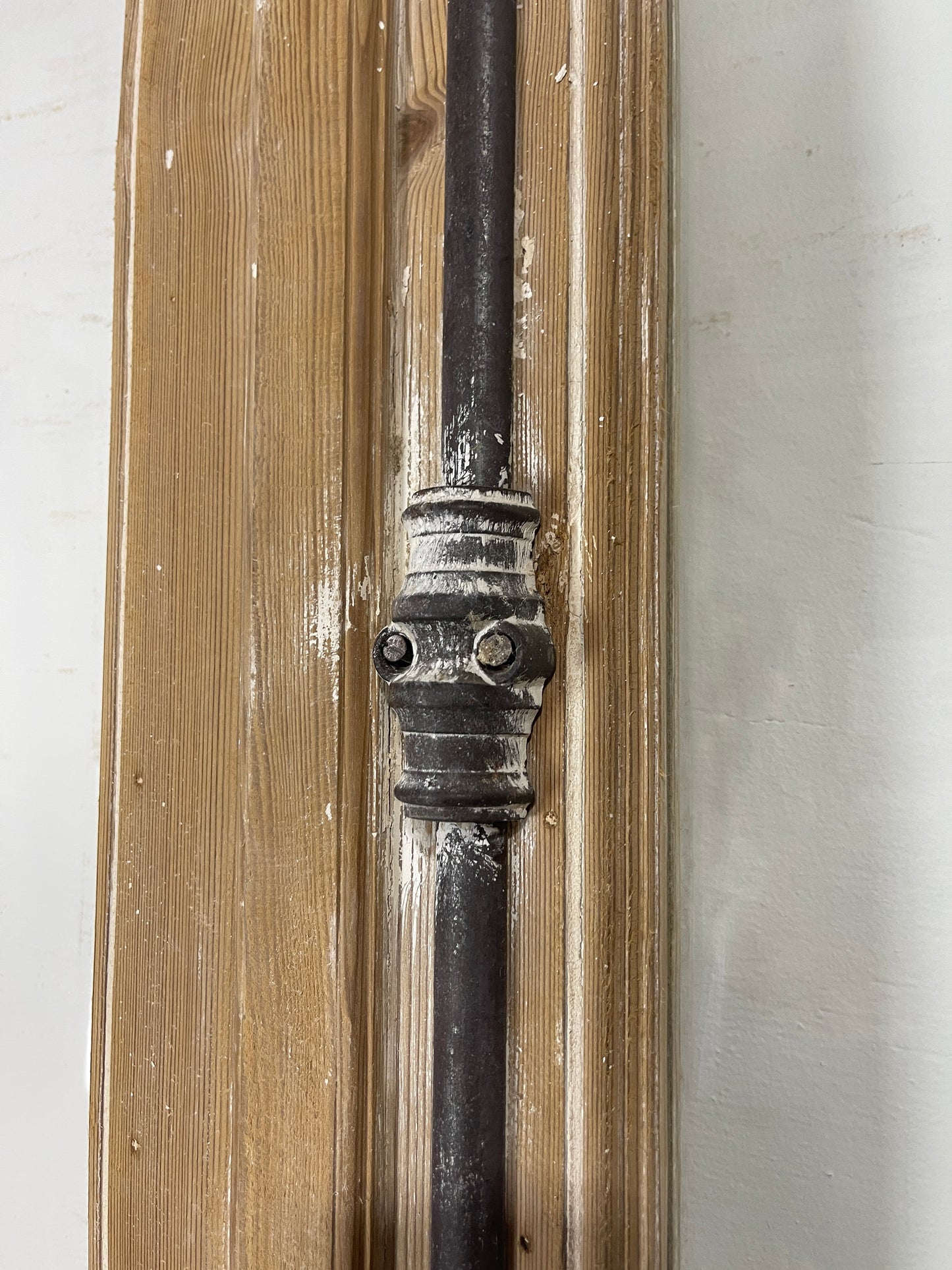 Antique French panel doors with Glass (112.25 x 47.5) O77