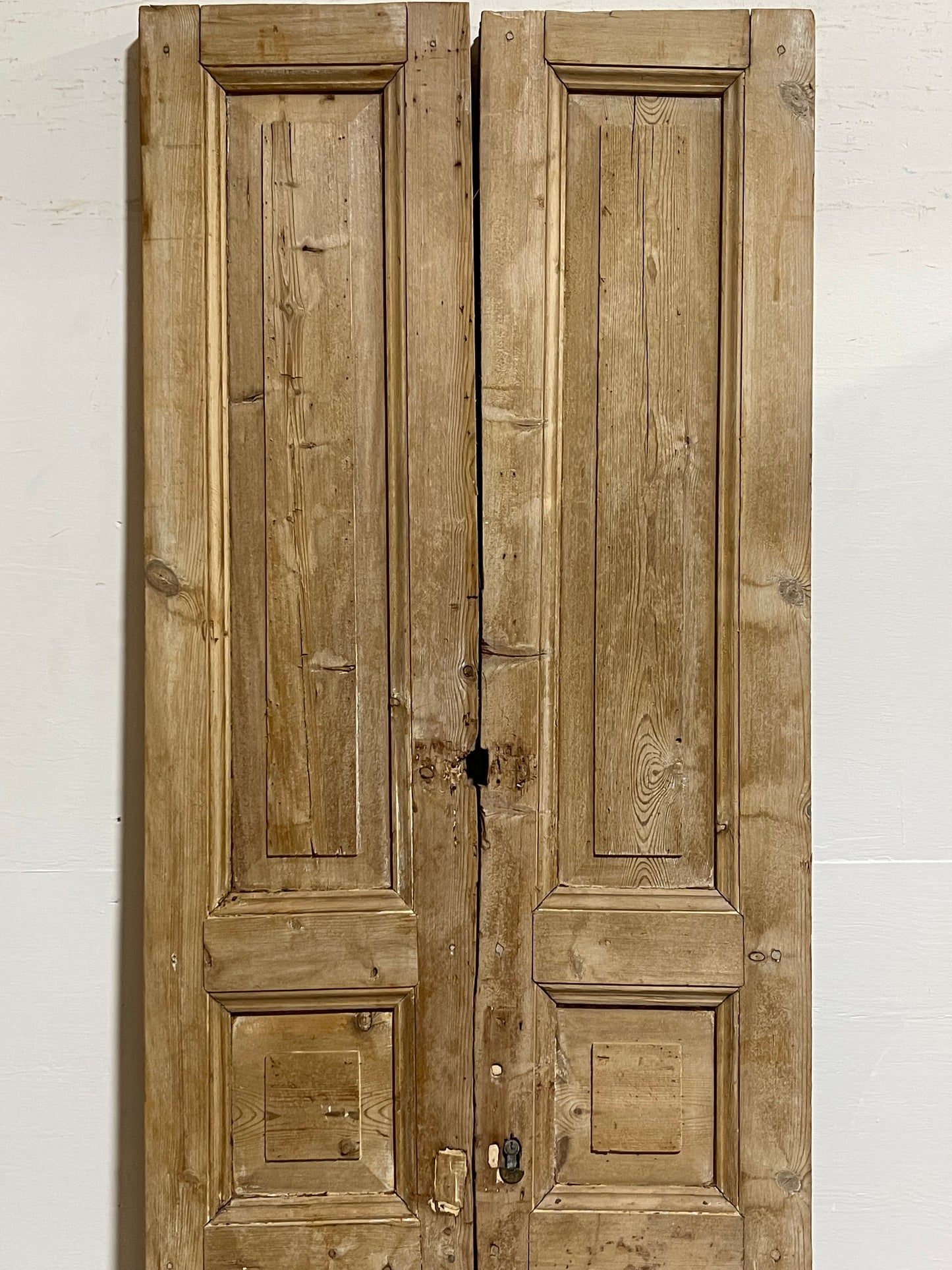 Antique French panel Doors (87.75x30.5) J617