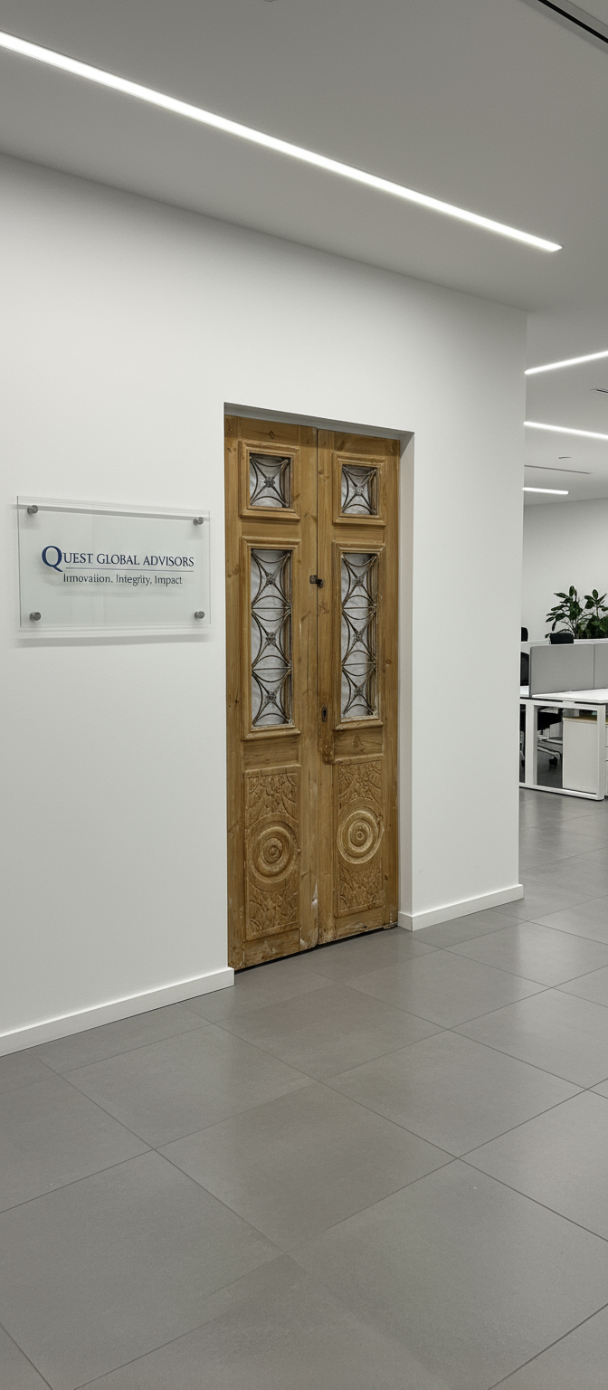 Antique French panel doors with Metal (82x35.5)P99